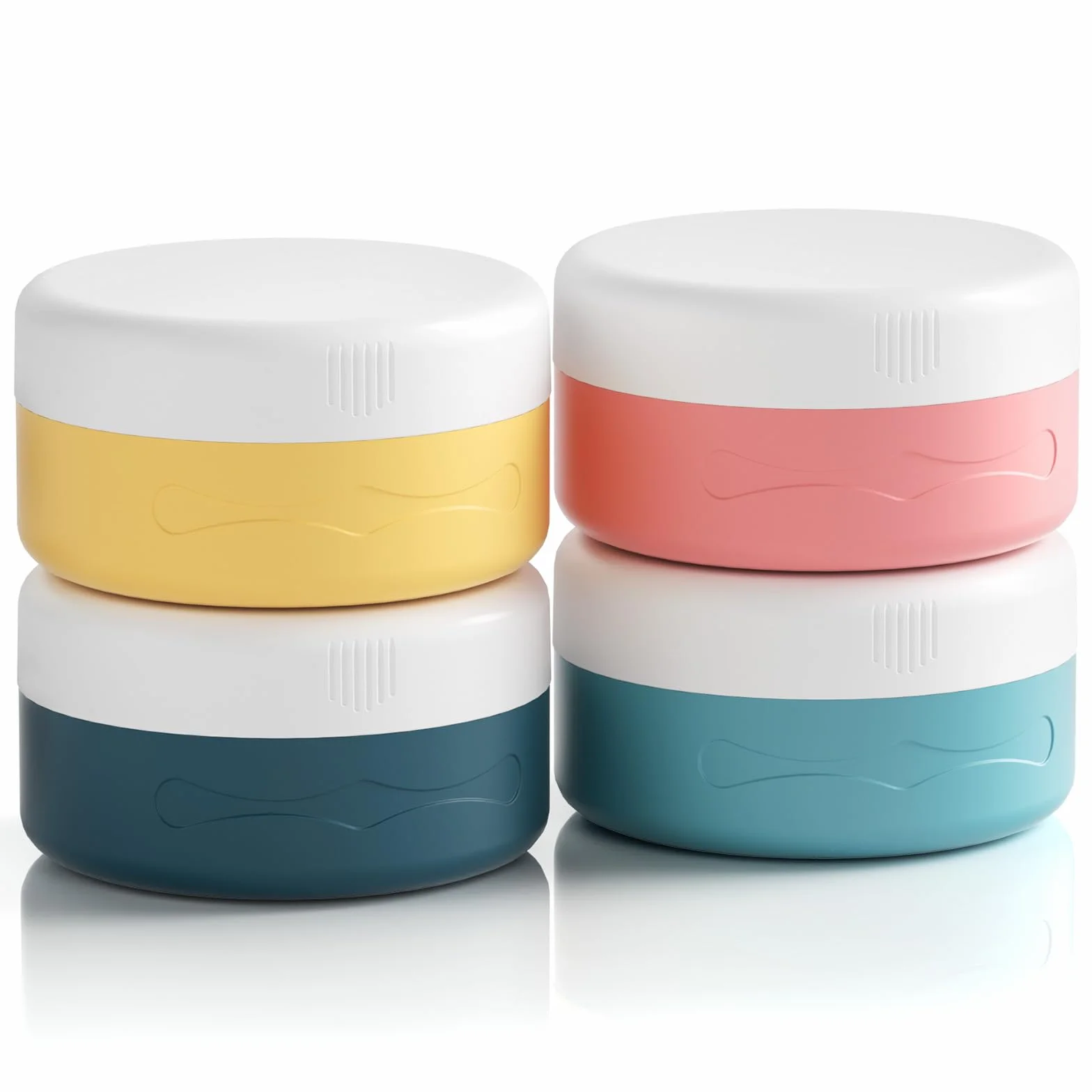 Euqvunn Botes de Silicona 40 ml Rellenables sin BPA Aprobados por la TSA para Viaje