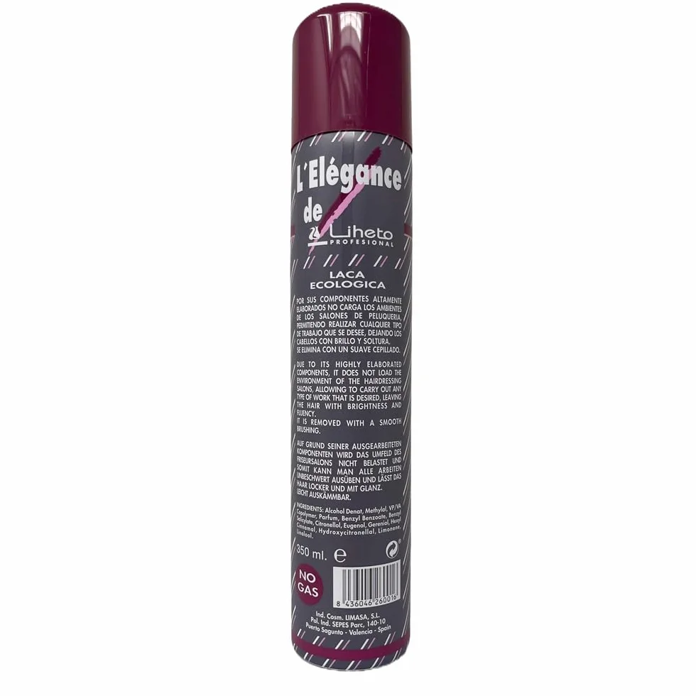 LIHETO Laca Elegance Ecologica 350 ML