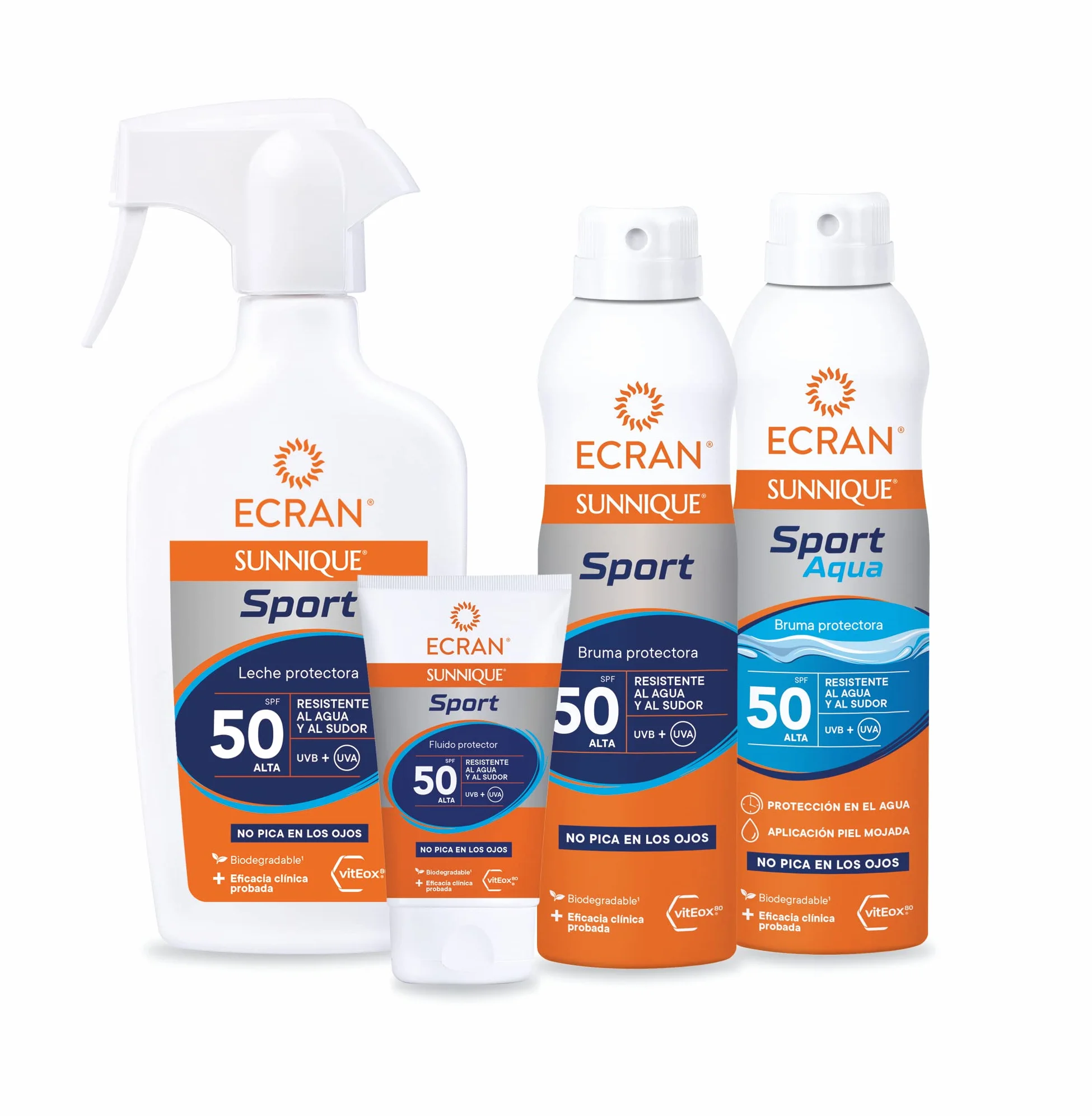 Sunnique Sport Bruma Protectora Solar SFP 50 Piel Mojada 250 ml