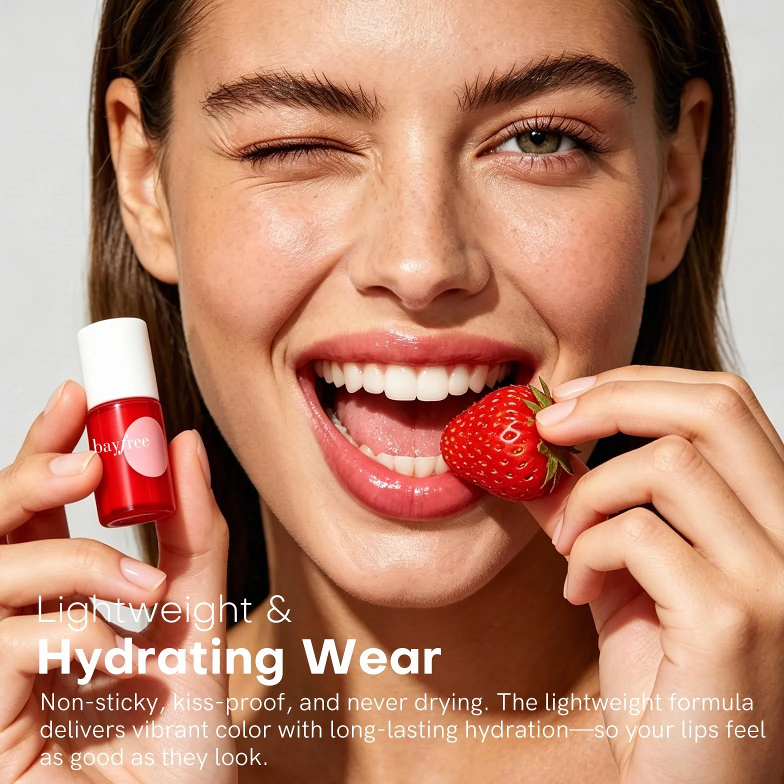 Bayfree 7 Colours Lip Tint Stain Set, Tinte Labios Duraderos Impermeables Mate Ligero