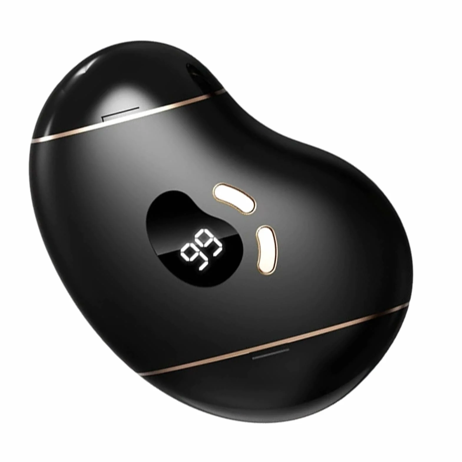 cortauñas, Lima de uñas eléctrica - Recargable automática con Almacenamiento Incorporado Práctica Herramienta manicura y cortaúñas(Black)