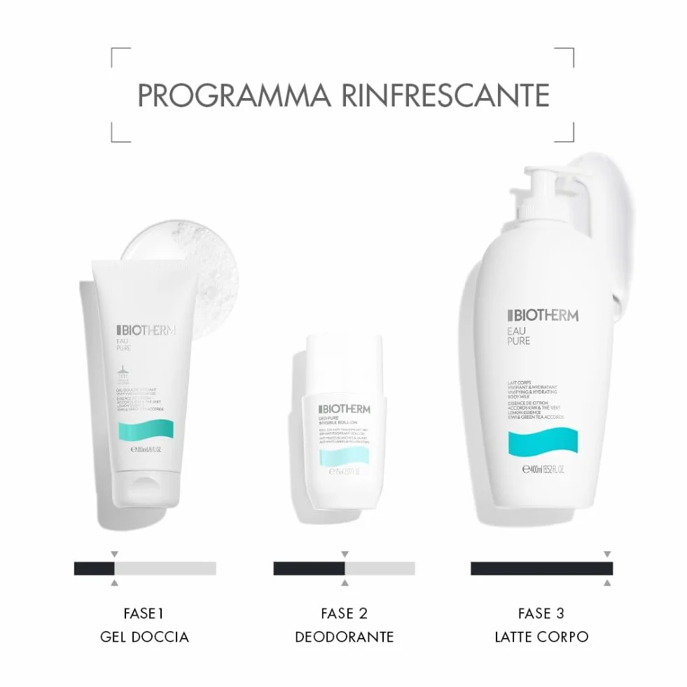 Biotherm Deo Pure Desodorante Roll-On Antitranspirante 48H Antimanchas 75 ml