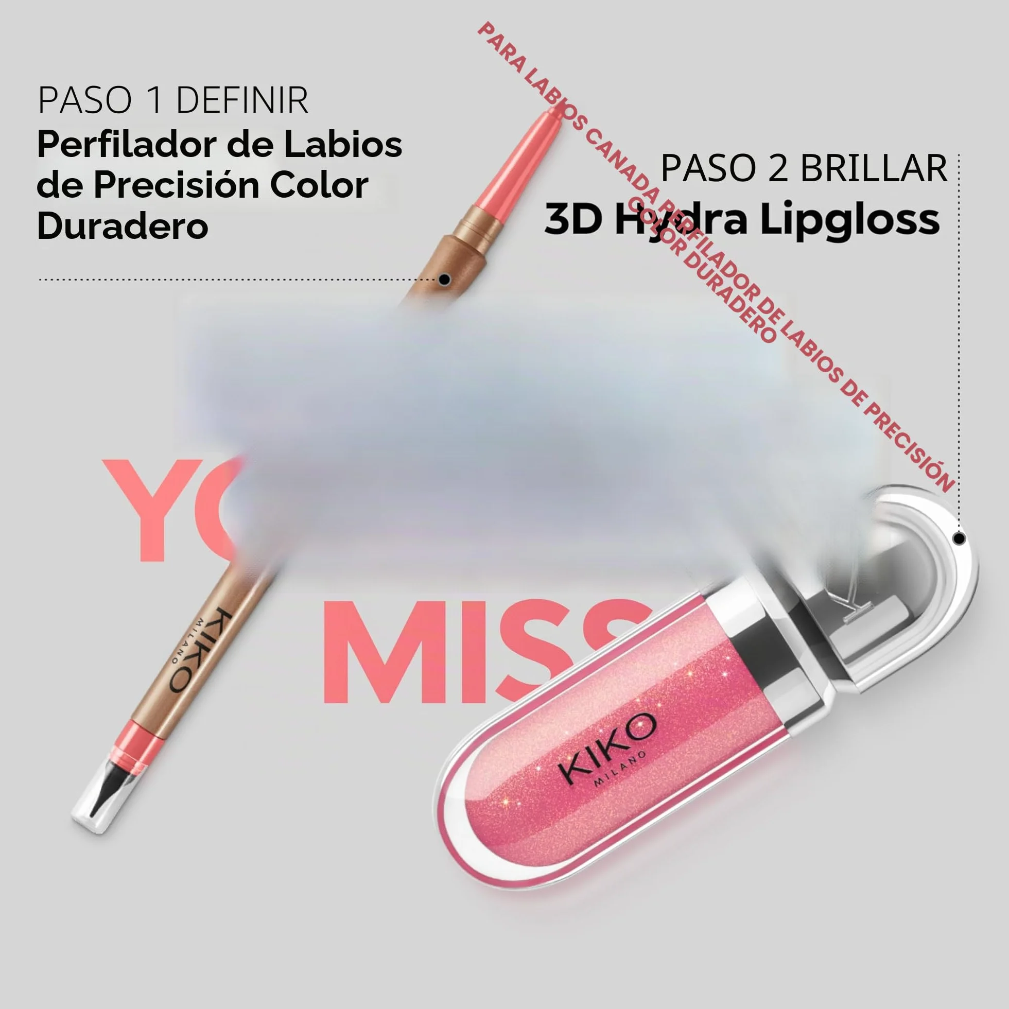 KIKO Milano 3D Hydra Lipgloss 17 Brillo de labios emoliente efecto 3D