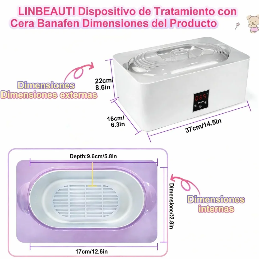Baños de parafina Gris