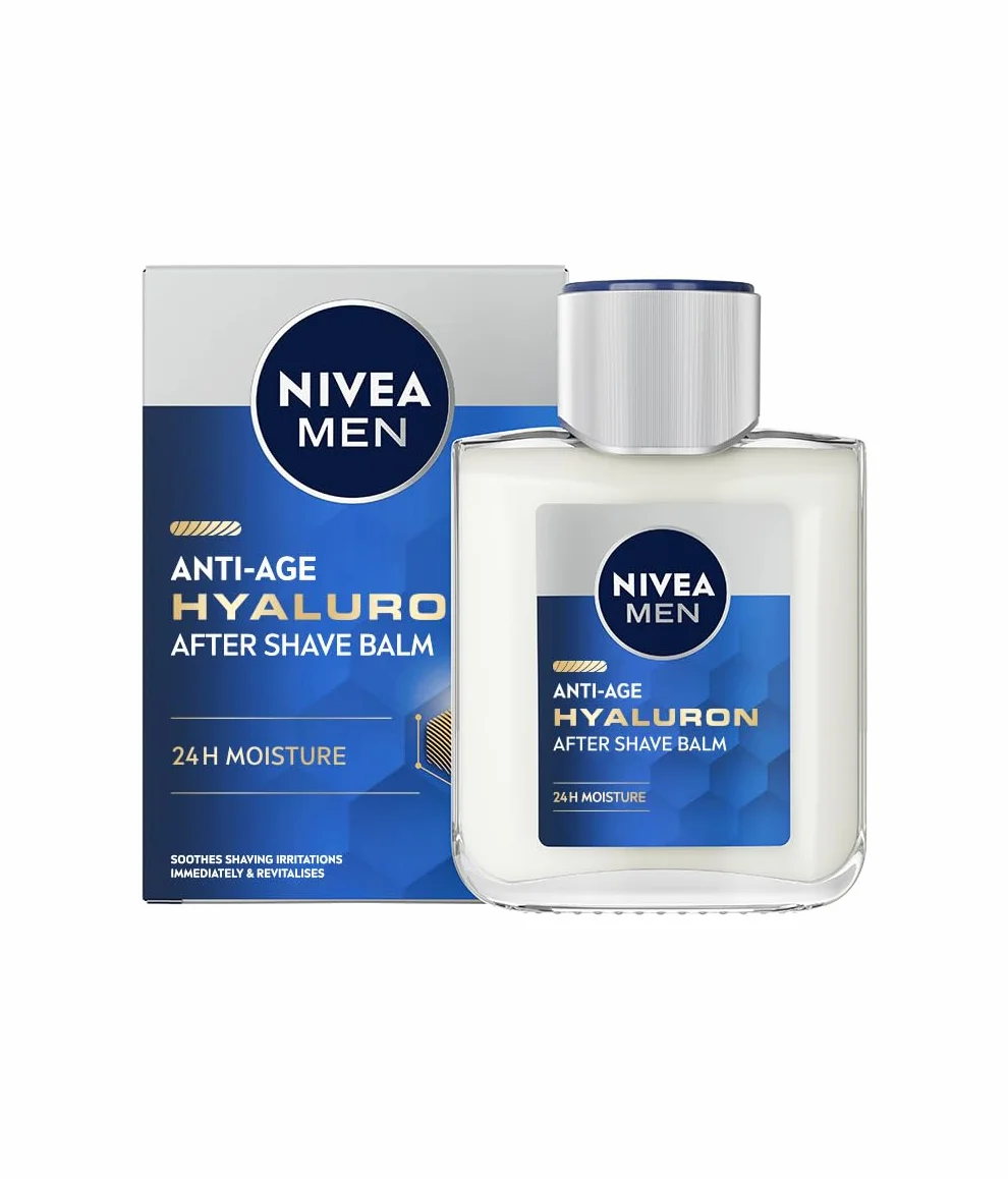 NIVEA MEN Hyaluron Bálsamo After Shave Antiedad con Ácido Hialurónico 100 ml