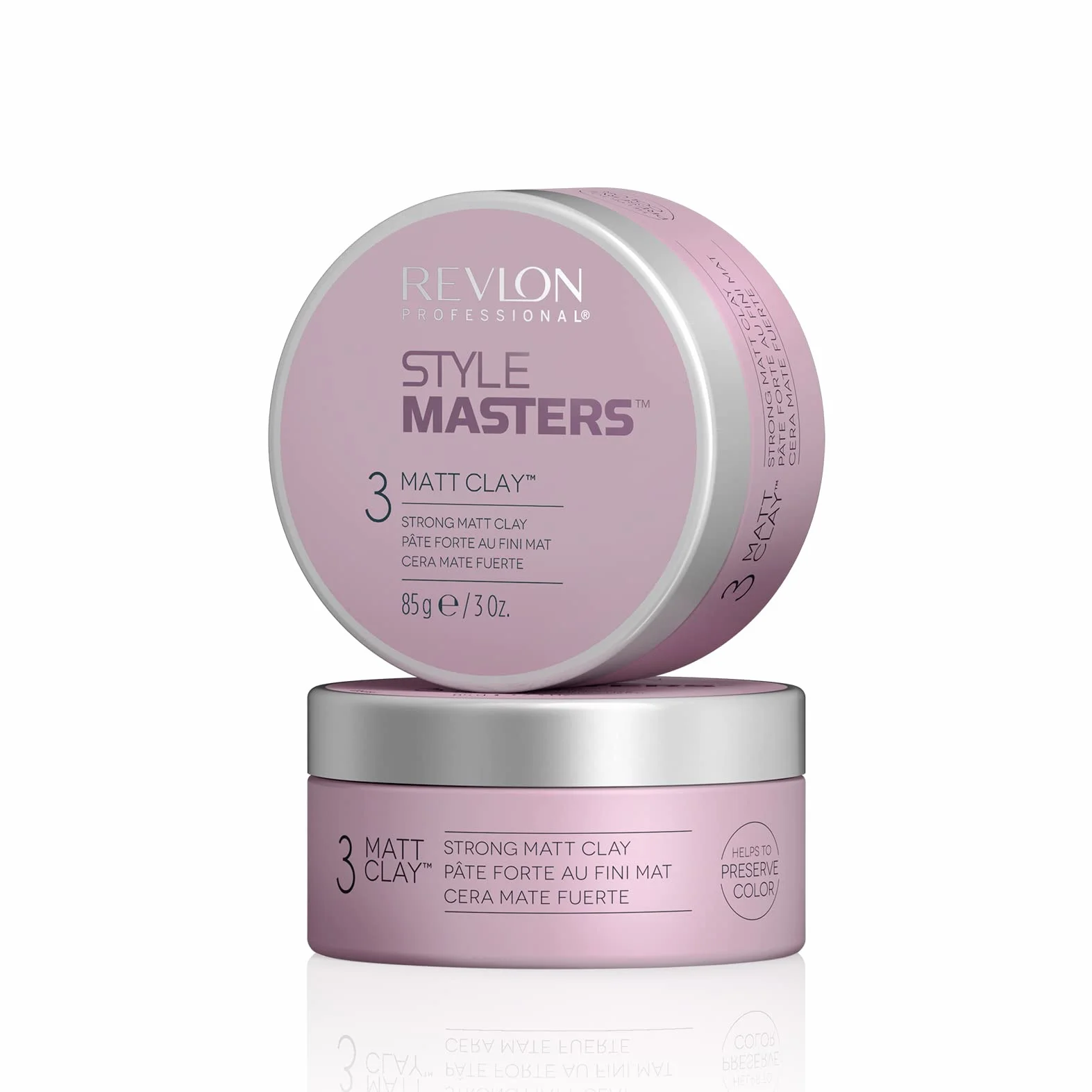 REVLON PROFESSIONAL Style Masters Matt Clay Cera de Fijación Fuerte 85g