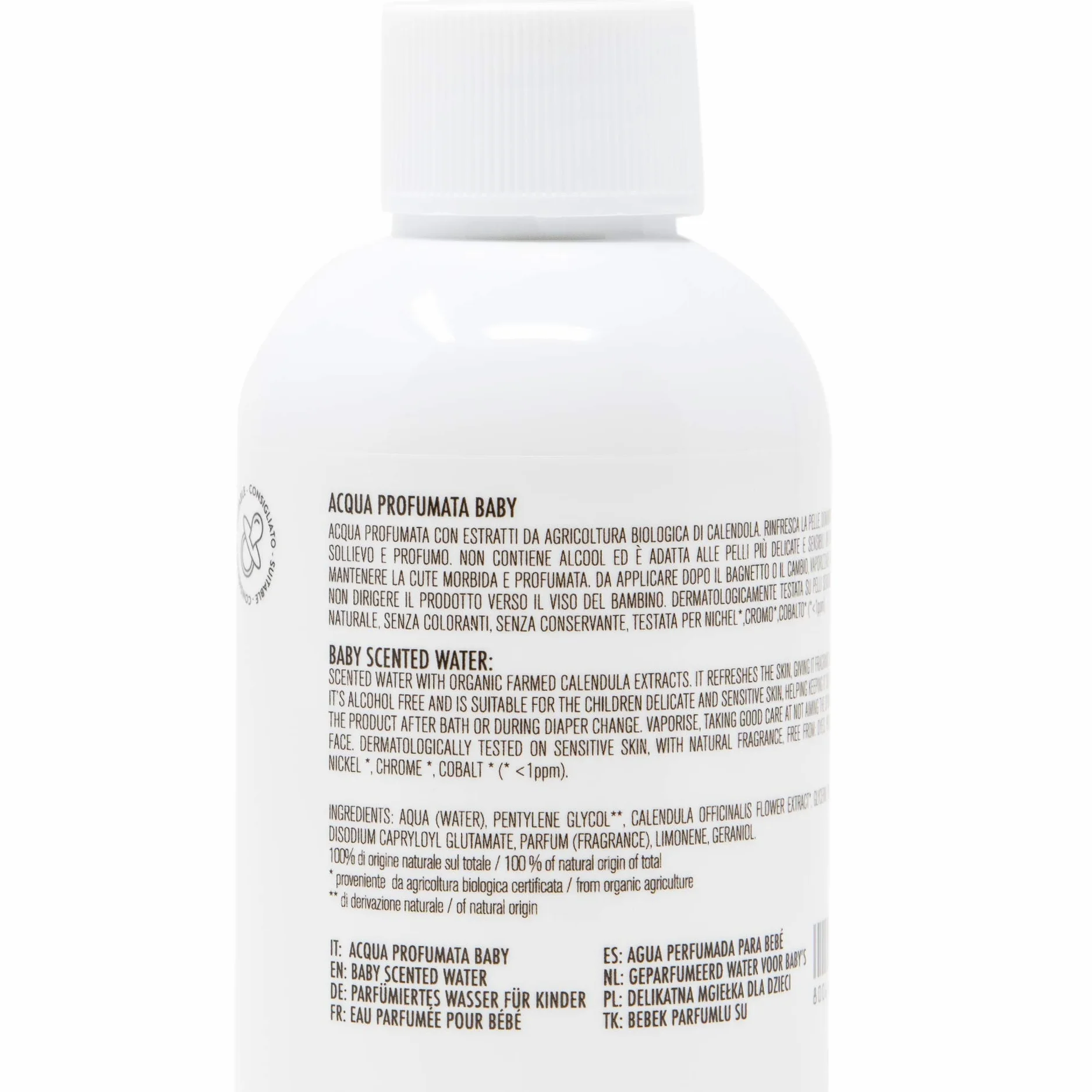 LINEA MAMMABABY Agua de Colonia Acqua Profumata