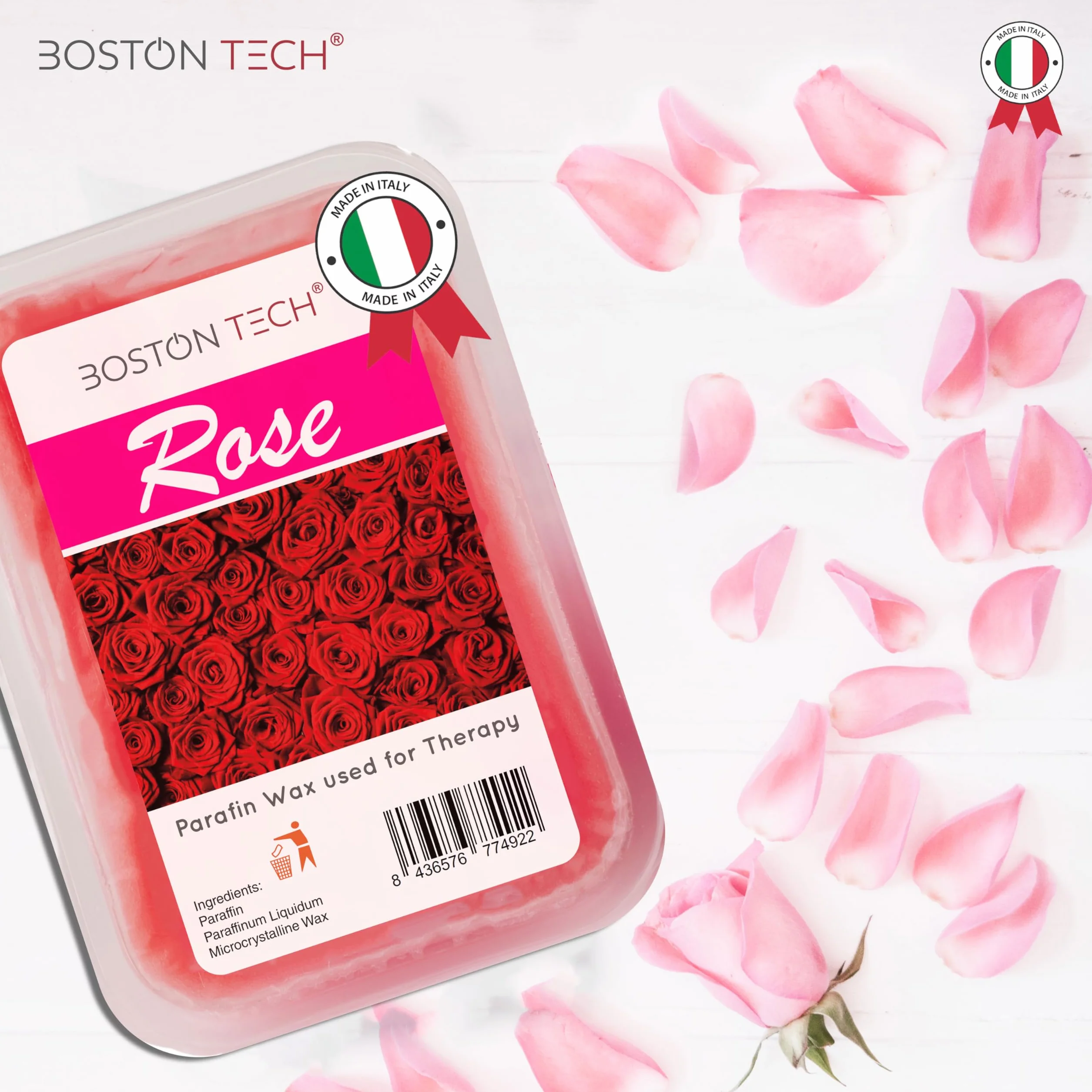 Boston Tech Parafina para Manos y Pies 2 bloques 450g Tratamiento Antioxidante Hidratante Profesional