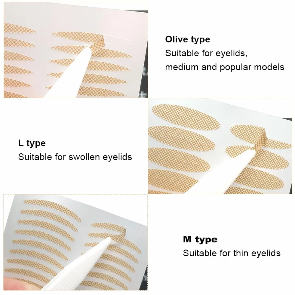 TUKNON Cinta para Párpados Dobles, Pegatinas de Párpados Caídos, Eyelid Tape (480 Piezas)