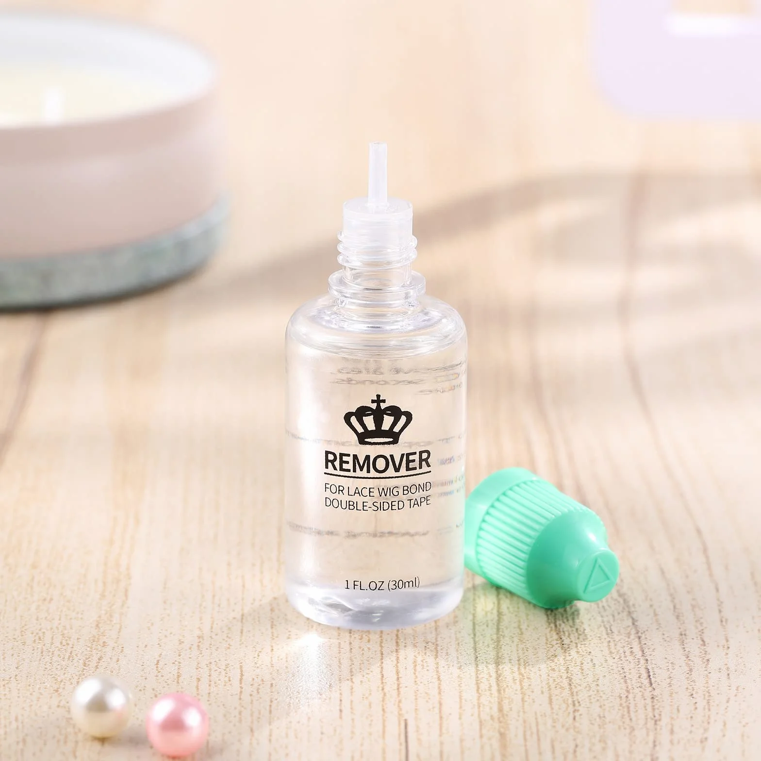 Lurrose Bond Peluca Pegamento Removedor Ml Peluquín Cinta Cabello Adhesivo Unión Frente Encaje Disolvente Extensiones