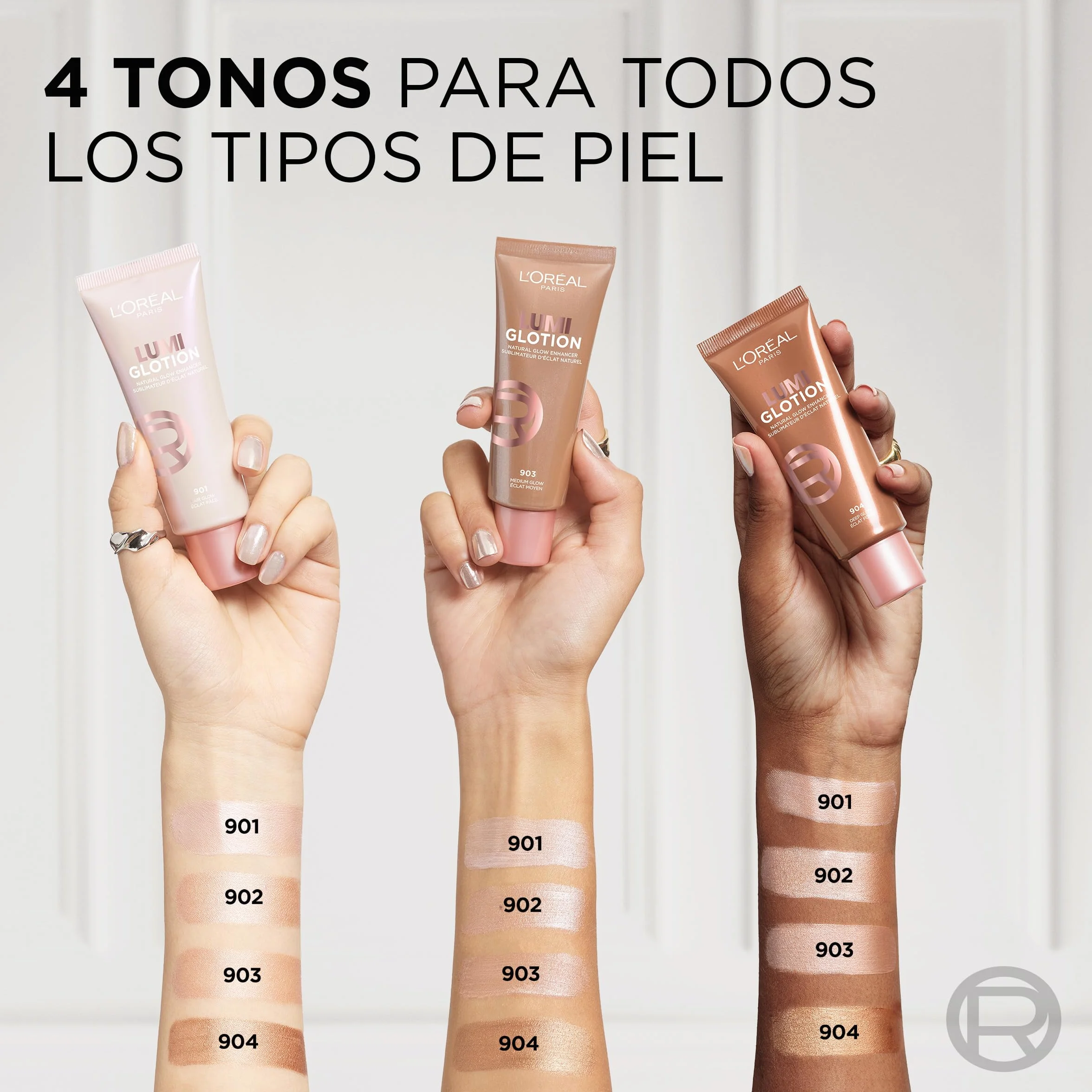 L'Oréal Paris Lumi Glotion Iluminadora Tono Medium