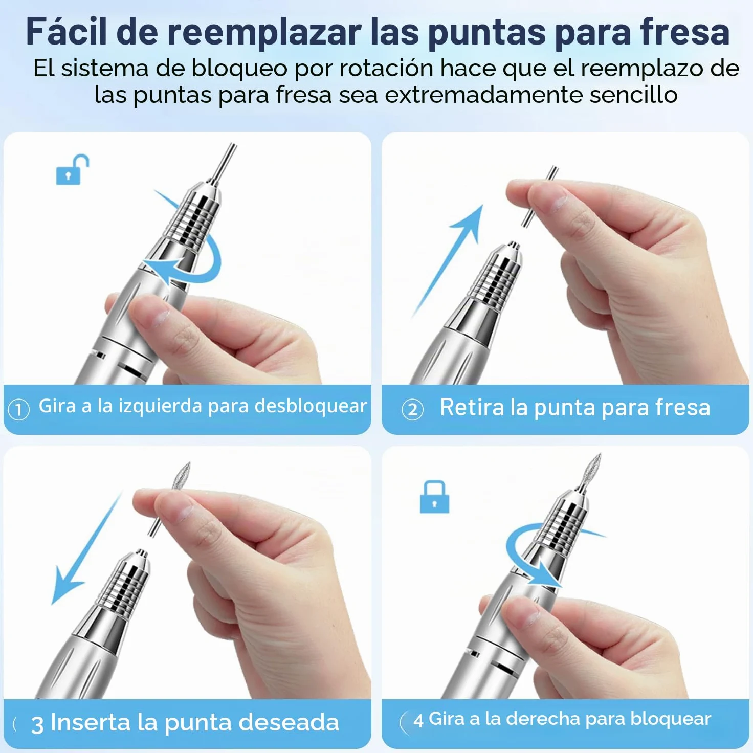 Torno de Uñas Profesional 35000RPM,NAILGIRLS 11 en 1 Torno para Uñas Acrilicas,Torno Electrico para Uñas con Pantalla y Pedal,Baja Vibración Torno Profesional para Uñas Tornos para Manicura y Pedicura