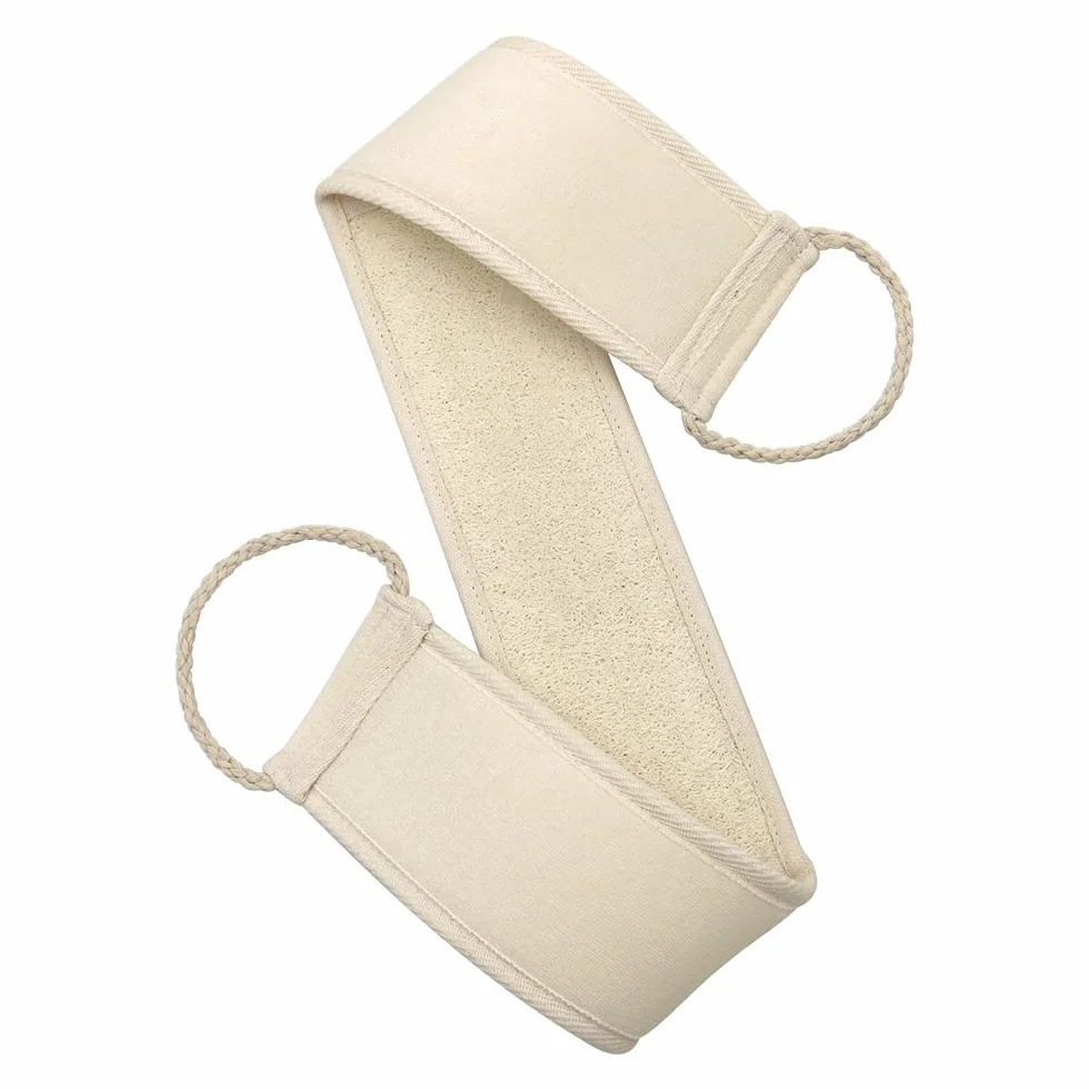 Pinkou Loofah Baño Exfoliante Orgánica Back Scrubber Ducha Toalla