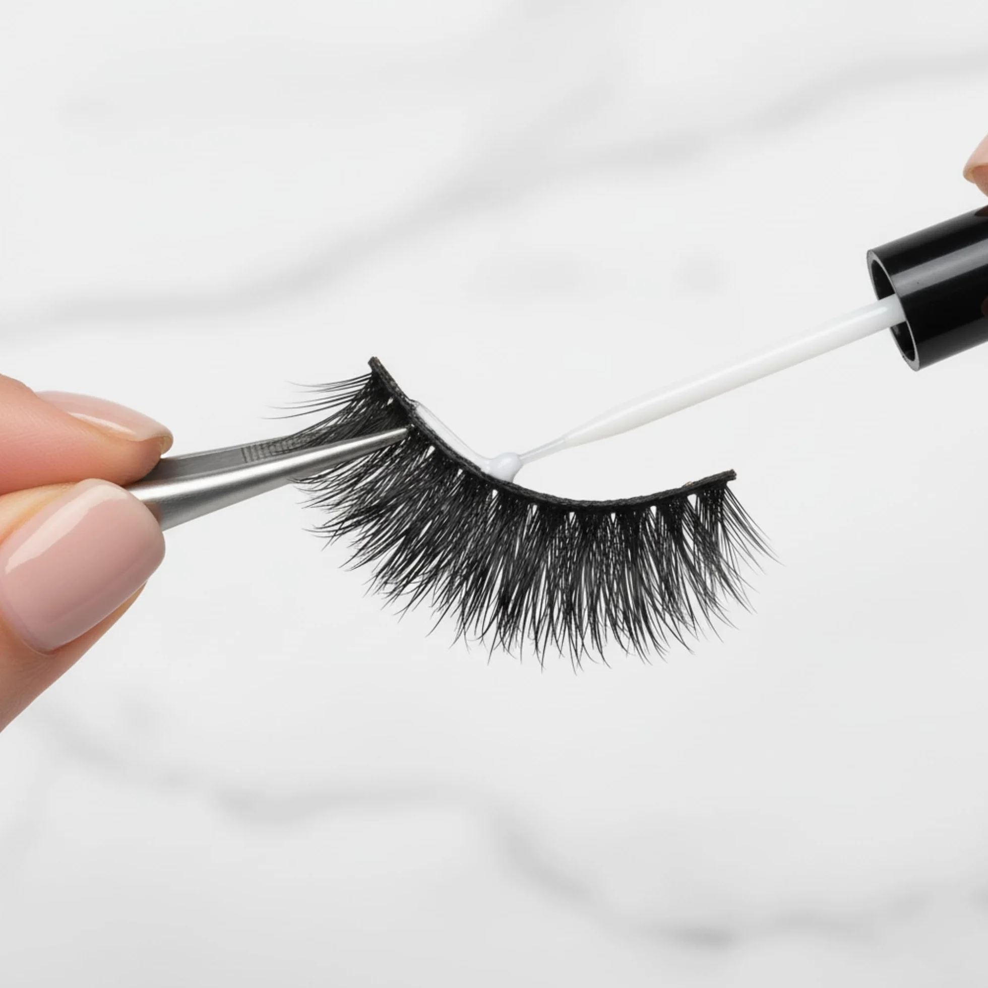 Adhesivo DUO resistente al agua para pestañas y cejas, vegano