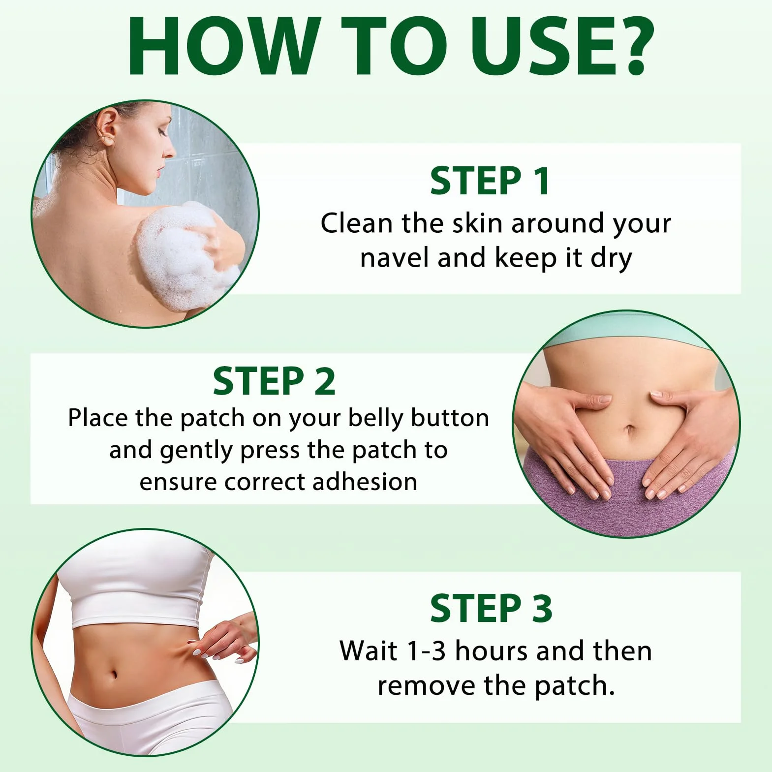 Moringa - Parches adelgazantes 10 en 1, Moringa 10-in-1 Slimming Patches, Con Extractos Botánicos, lngredientes Naturales, Für Alle Haut, parches adelgazantes para hombres y mujeres
