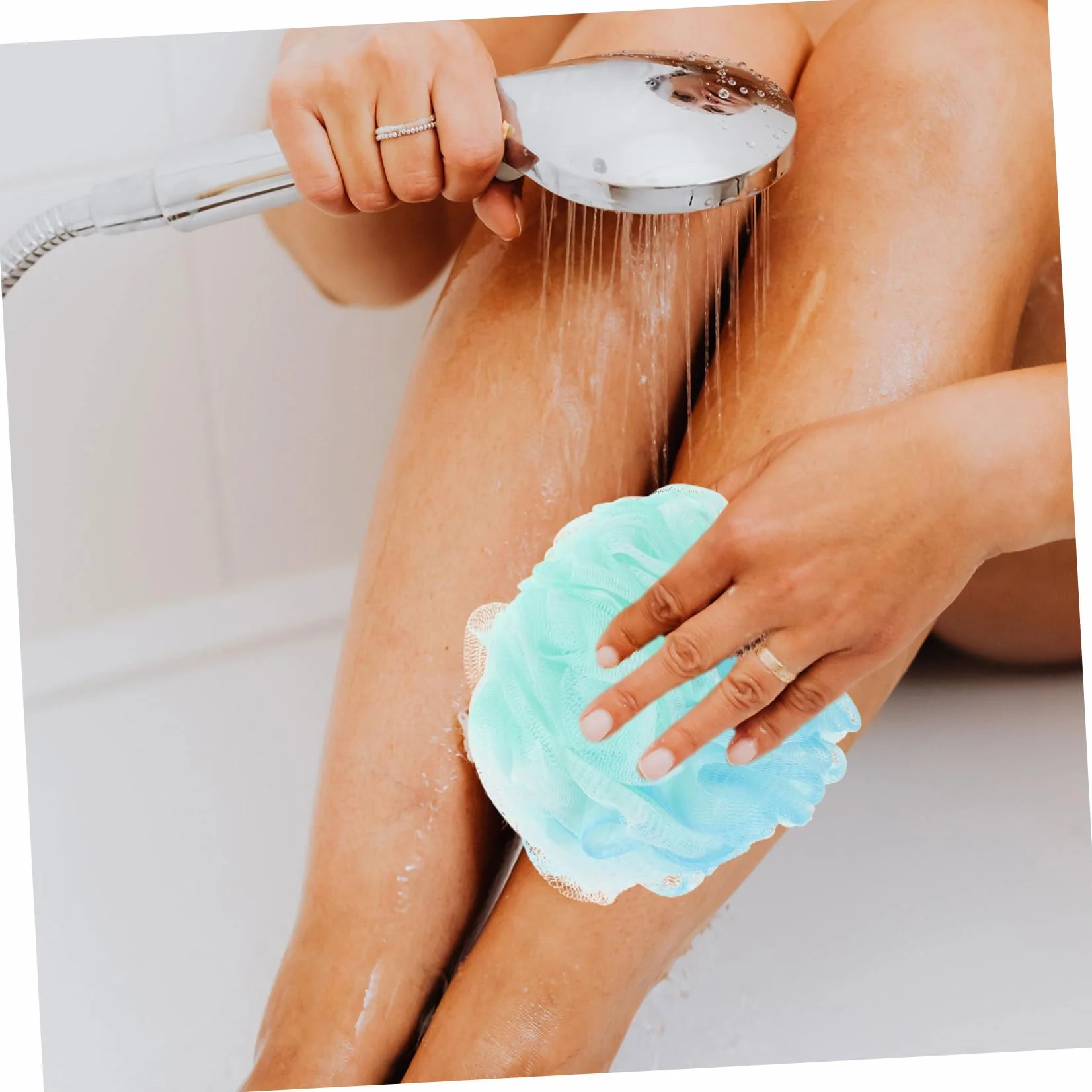 minkissy 20 bolas de baño convenientes esponjas de baño africanas esponja de resistente al desgaste bola de para adultos bola de lufa limpiador de malla