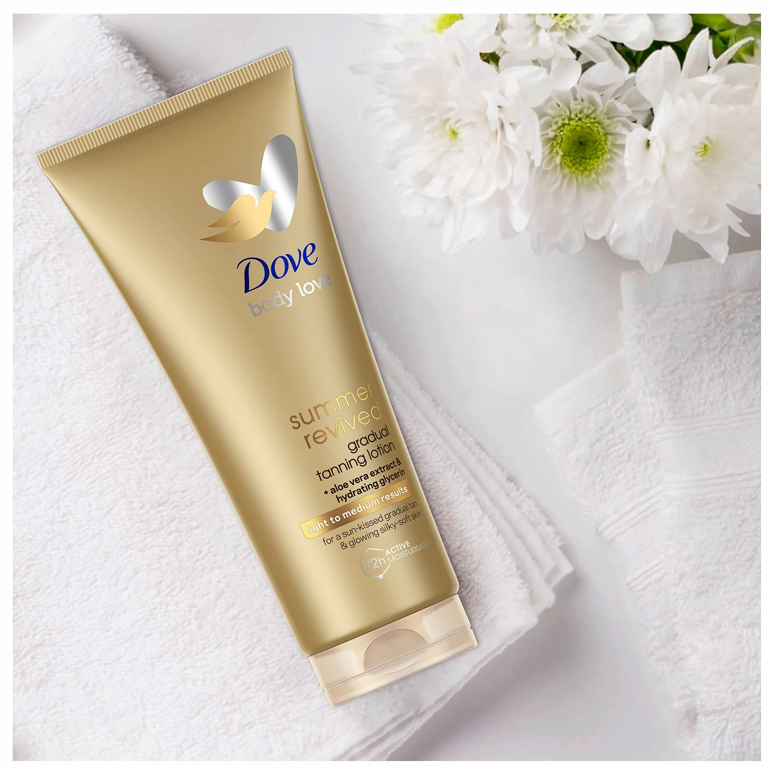 Dove Loción Corporal Autobronceadora Summer Revived 200ml Piel Clara a Media