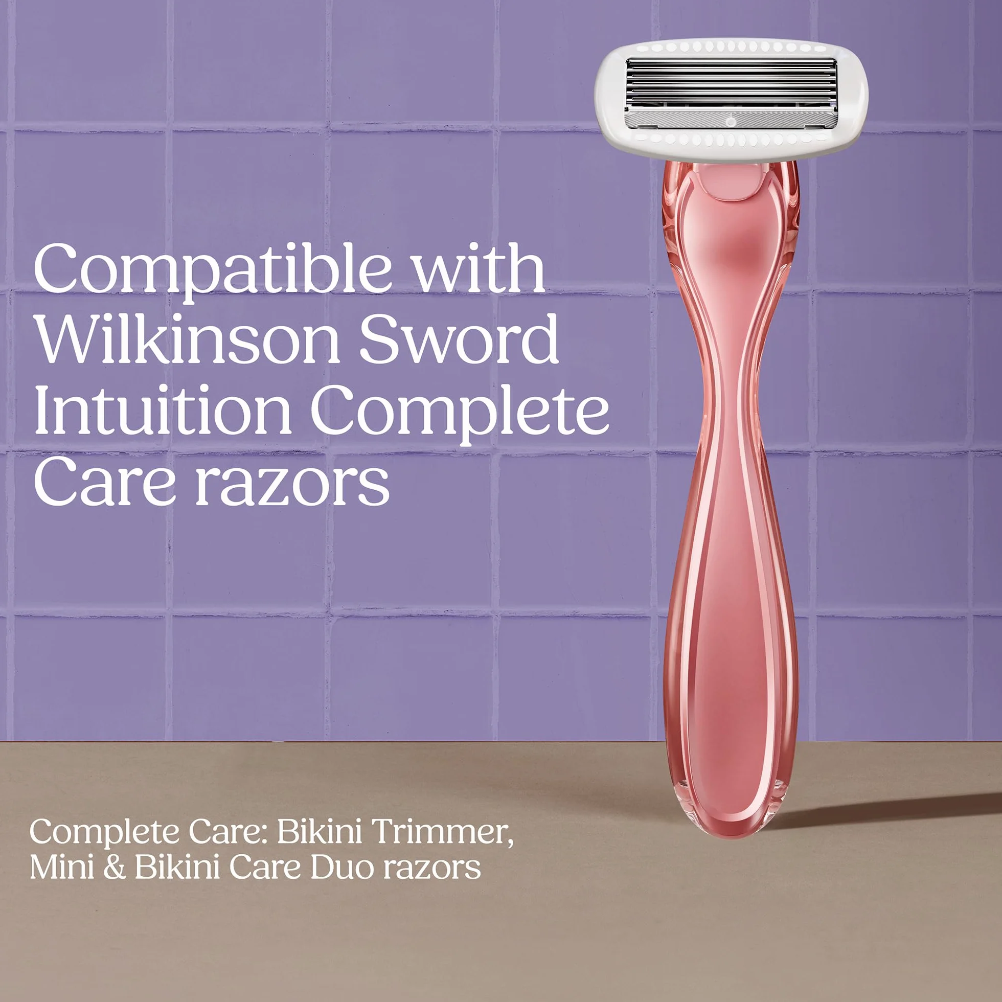 Wilkinson Sword Intuition Complete Care Maquinillas de afeitar mujer sérum Hydra-Boost mango 1 recambio