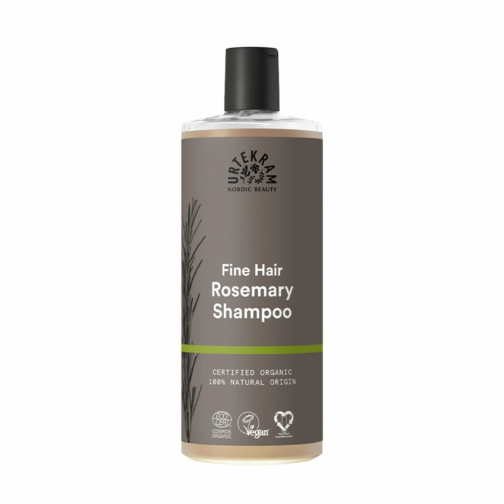 Urtekram Champú de Romero para Cabello Fino 500 ml Orgánico Vegano