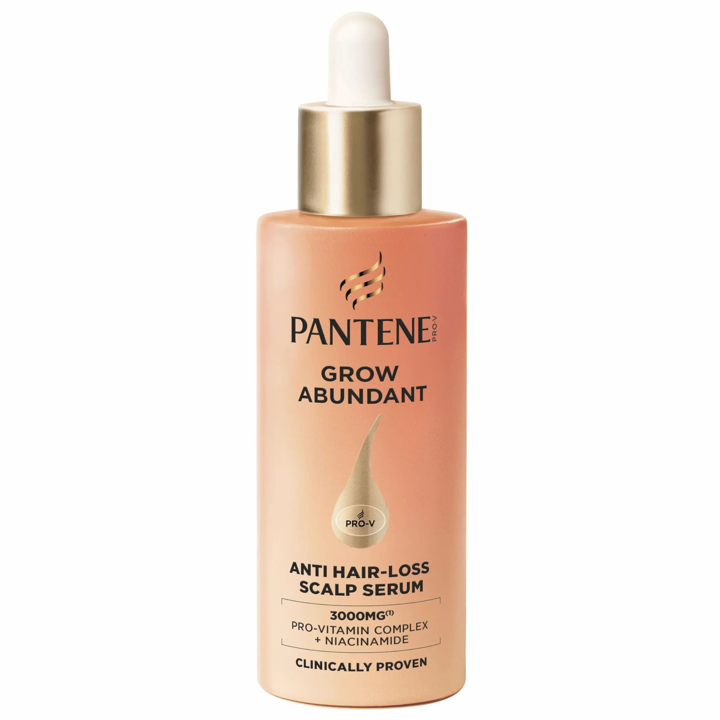 Pantene Grow Abundant Sérum Anticaída Cuero Cabelludo 60ml Tratamiento Cabello Mujer 3000mg Complejo Pro-Vitamina
