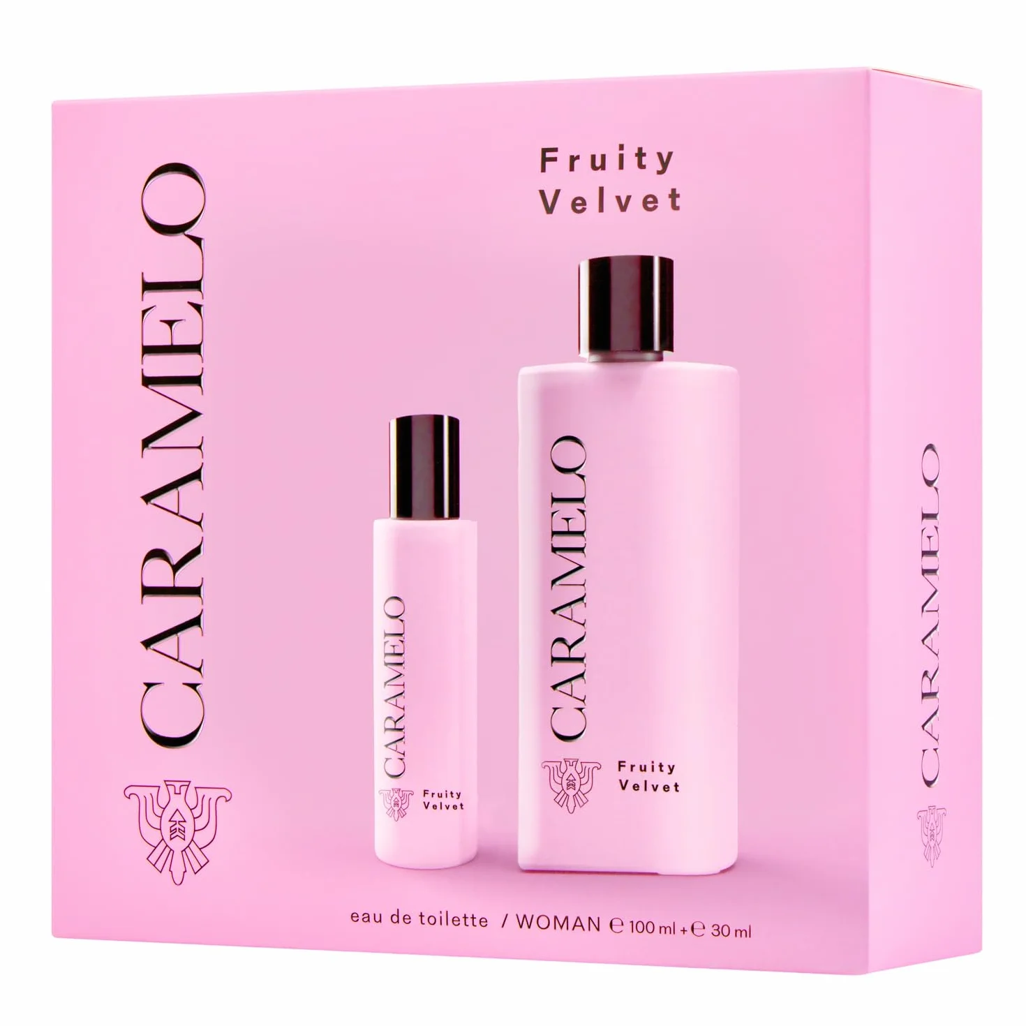 CARAMELO Fruity Velvet Estuche Regalo 100 + 30 ml Colonia Mujer Perfume Eau de Toilette