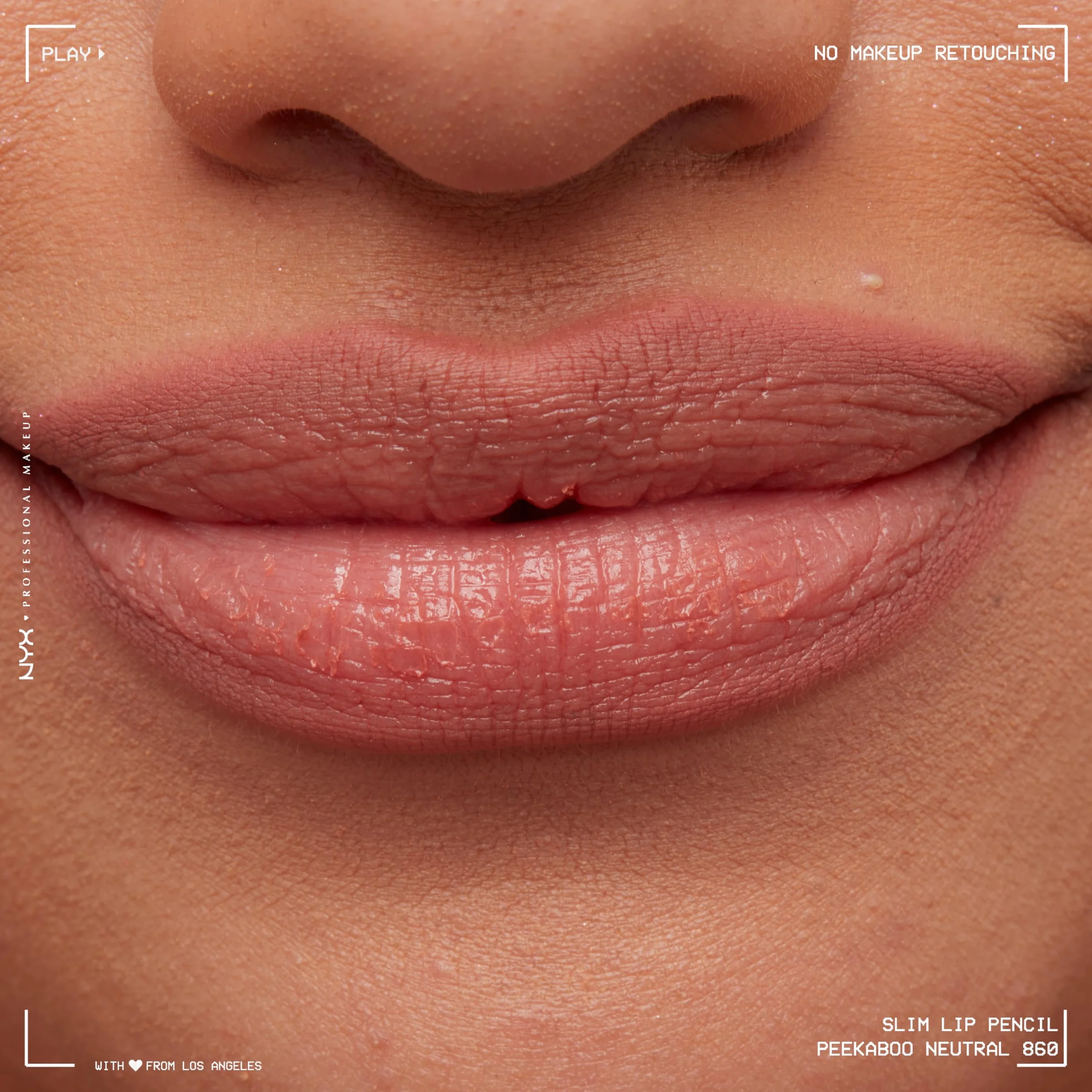NYX Professional Makeup Slim Lip Pencil Peekaboo Neutral