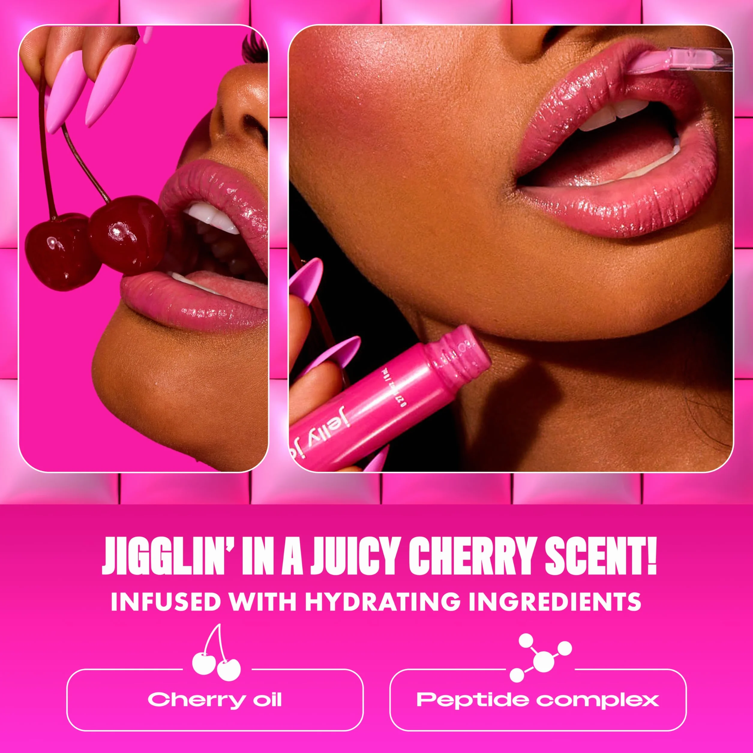 NYX Professional Makeup Jelly Job Brillo de Labios, Tono: Honey, It's Jelly