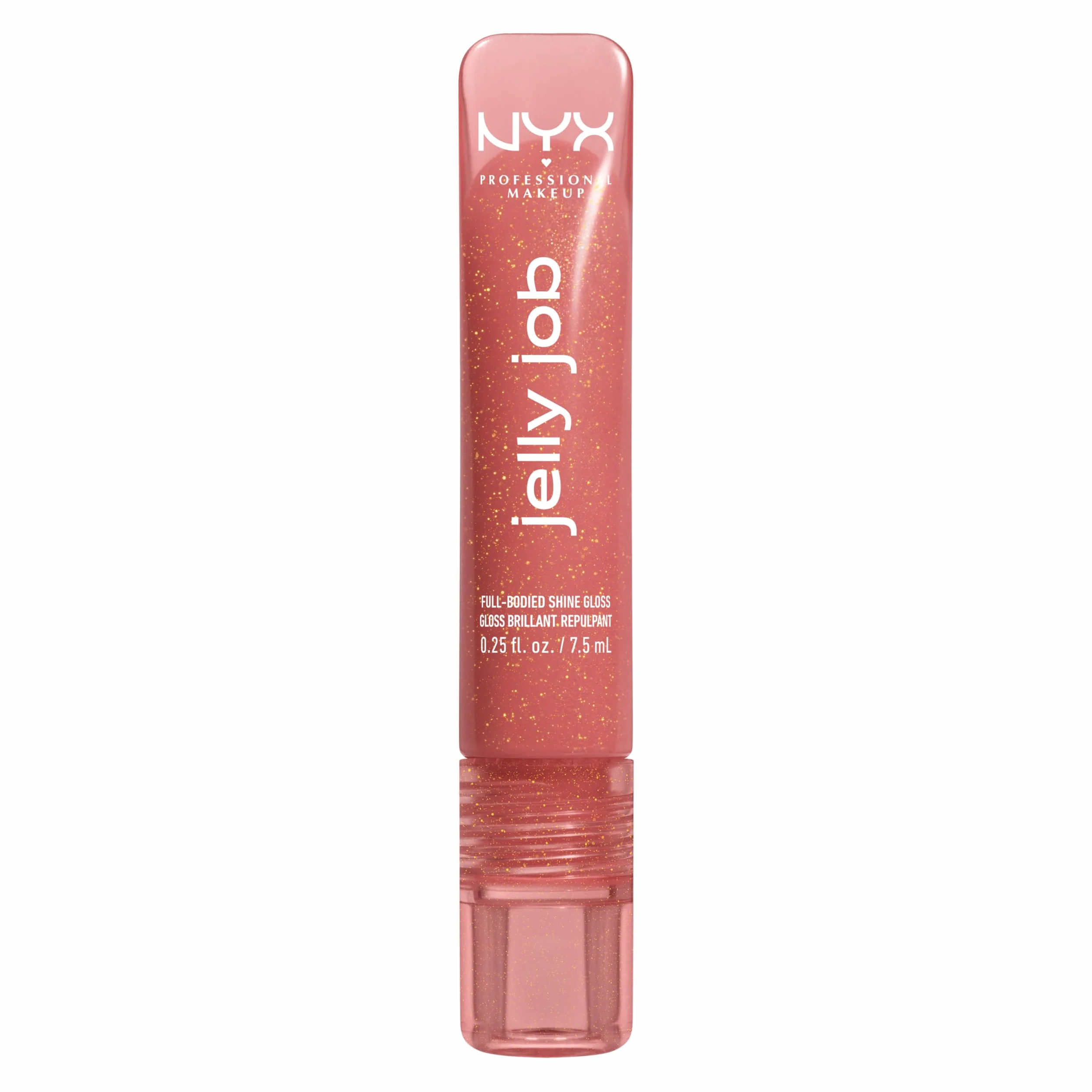 NYX Professional Makeup Jelly Job Brillo de Labios, Tono: Honey, It's Jelly