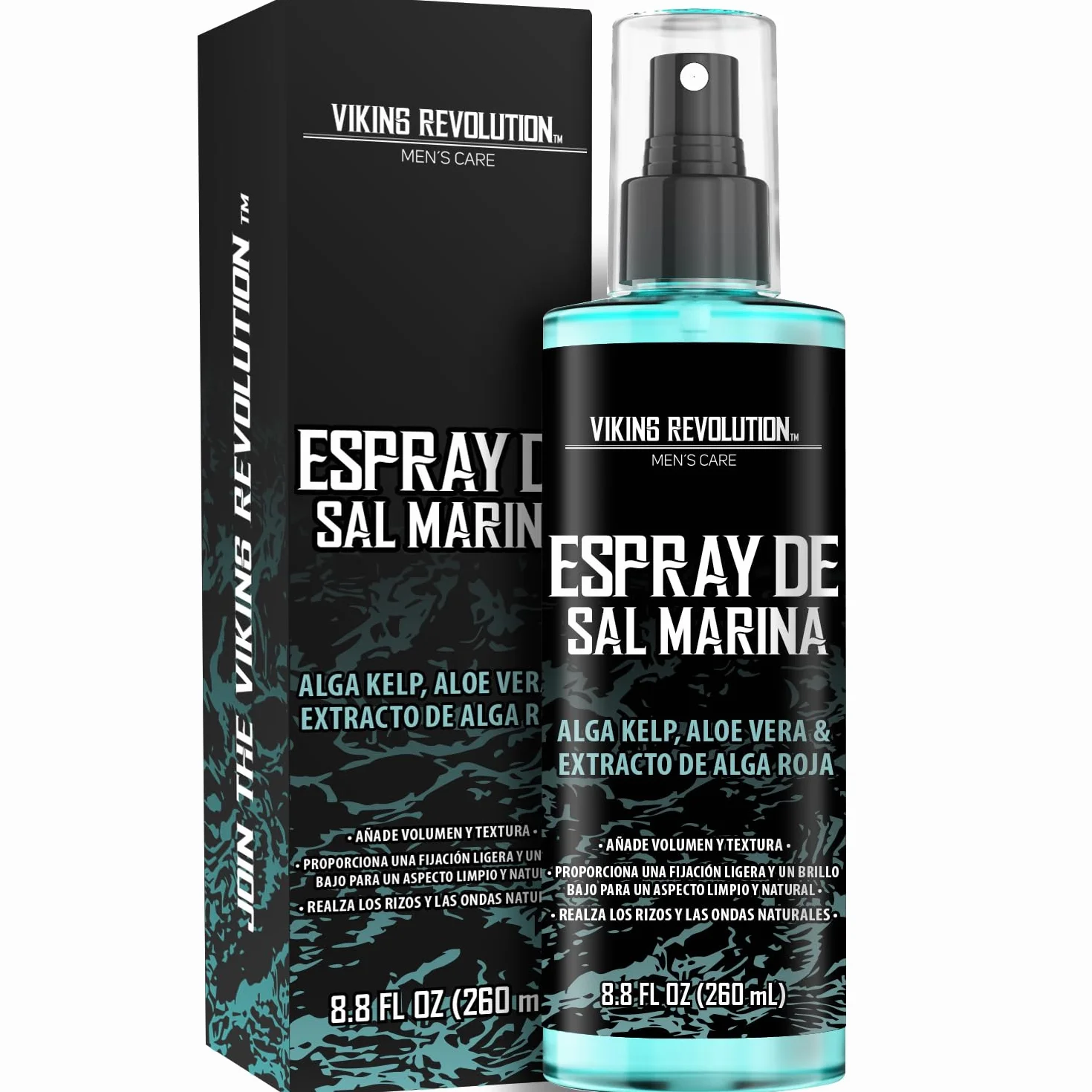 Viking Revolution Sea Salt Spray para Cabello Hombres 260 ml