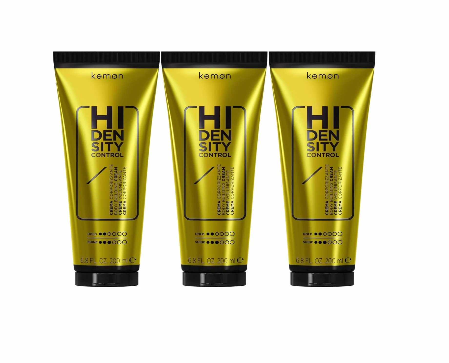 Crema Corporizante Hi Density 200 ml Pack 3 Unidades Kemon