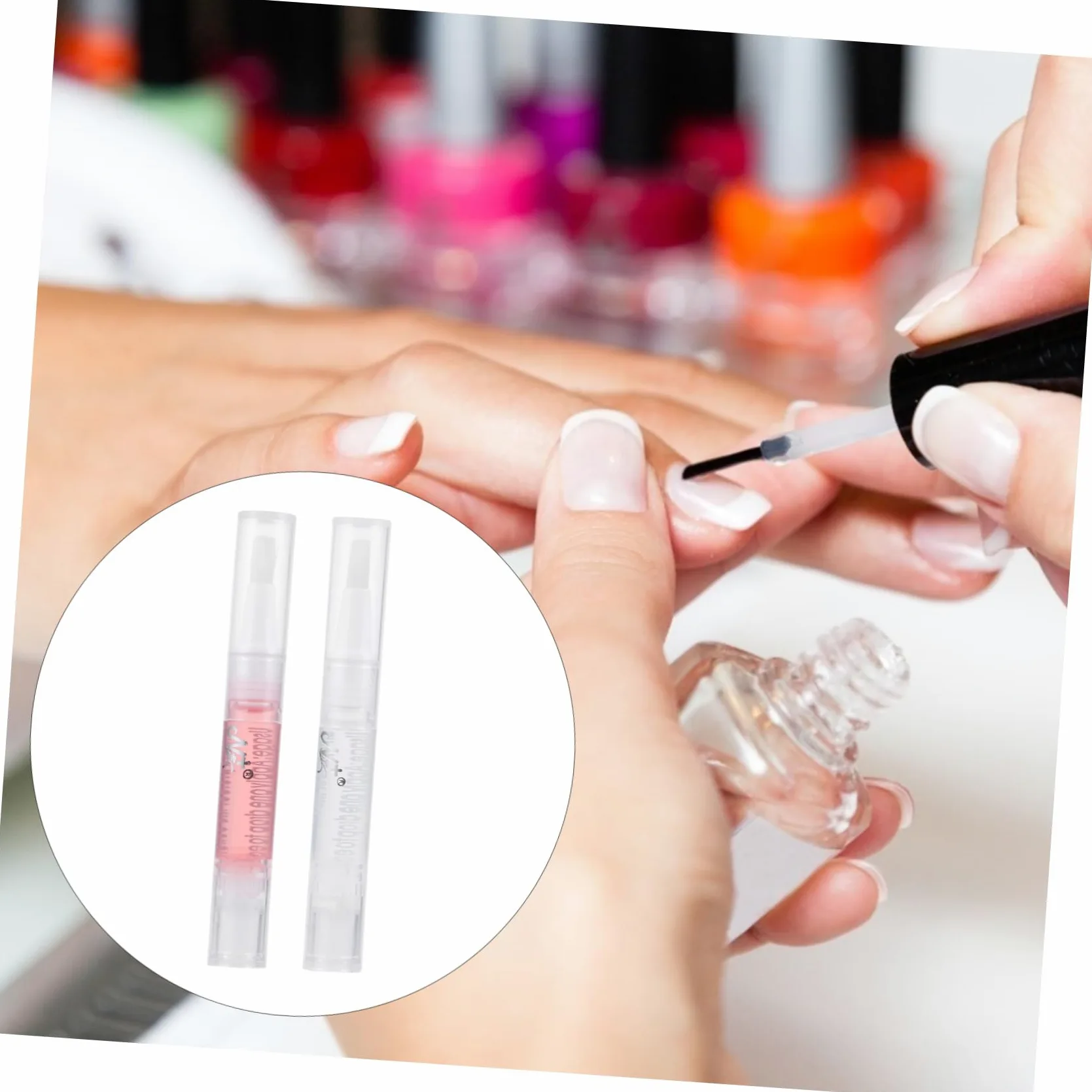 Healeved 24piezas Nutriente Para Cutículas Lápiz Hidratante Para Cuidado De Uñas Para Manicura y Reparación De Para Salones y Casa