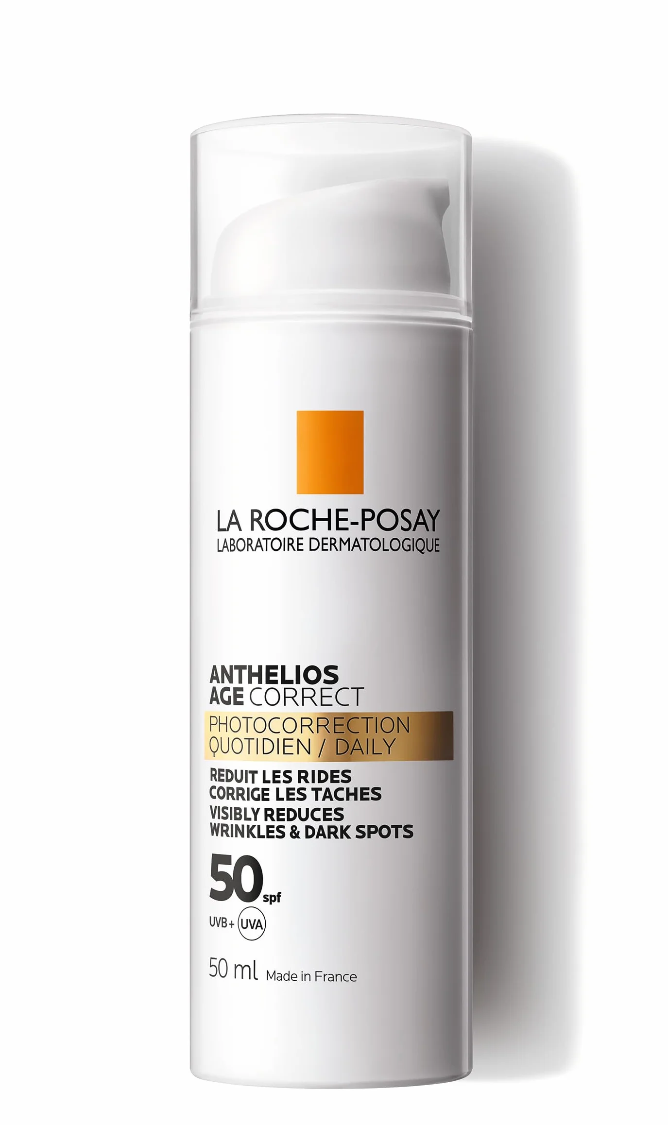 La Roche Posay Anthelios Age Correct Gel-Crema Protector SPF50 Antiedad 50 ml