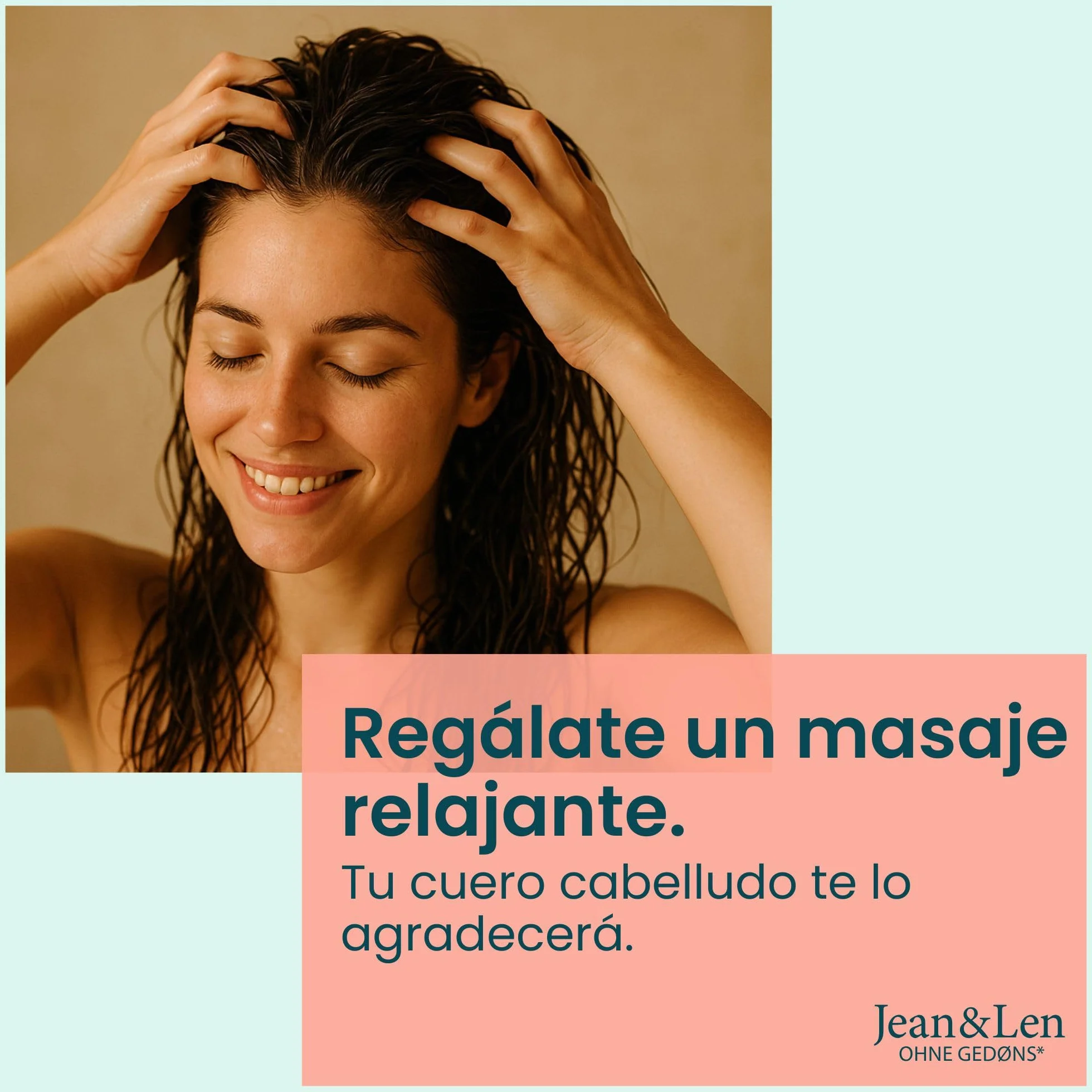 Jean & Len Exfoliante capilar Pomelo rosa y espirulina con vinagre de manzana y niacinamida, Scalp Scrub suave, 200 ml