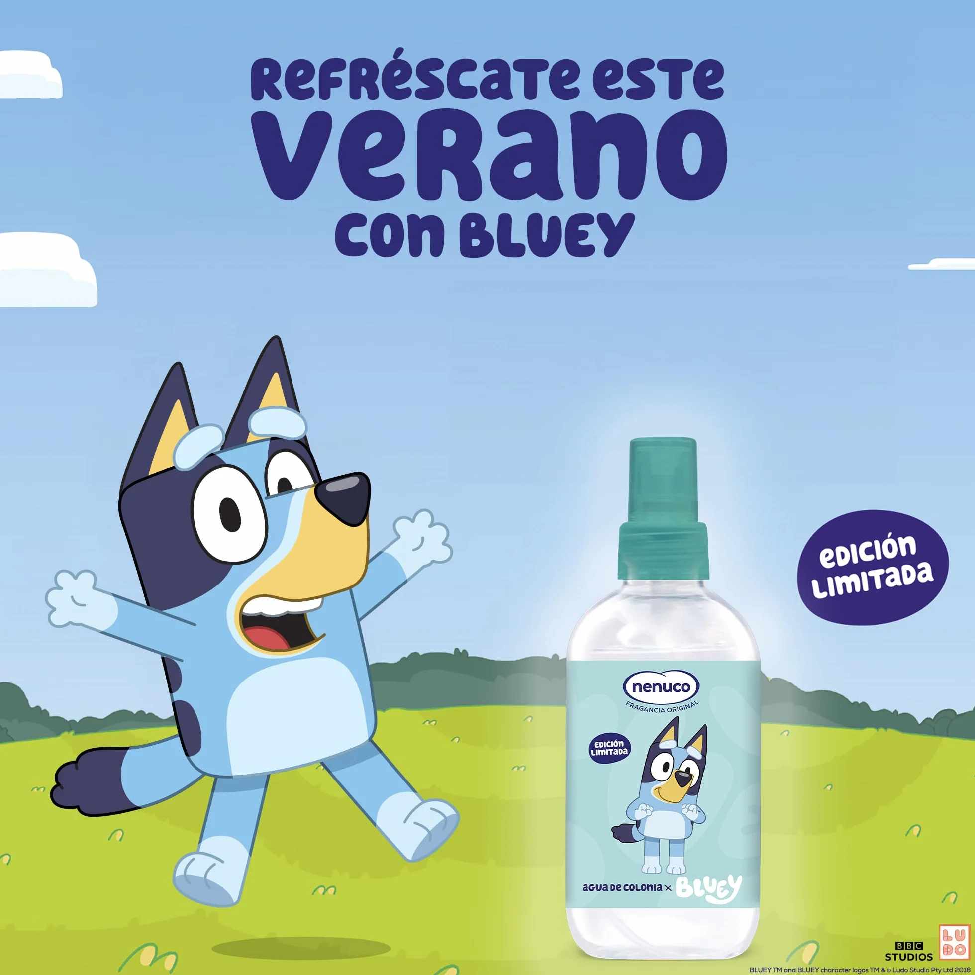 Nenuco Agua de Colonia Fragancia Original Bluey Spray 240 ml