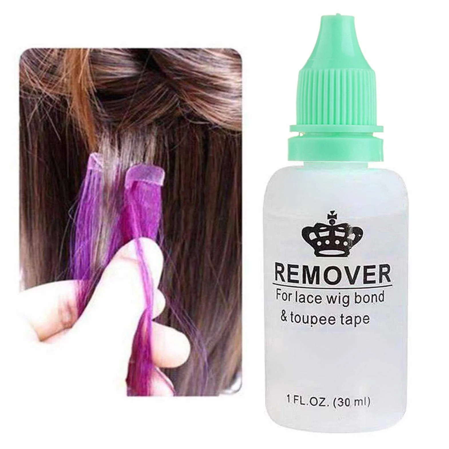 Super Hair Bond Removedor 30ml, Cinta Adhesiva para Encaje Peluca y Extensiones