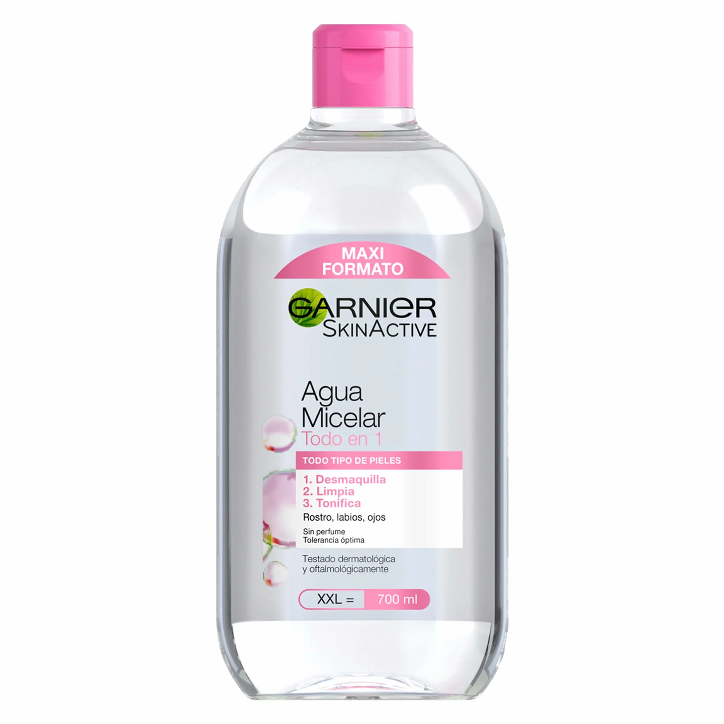Garnier Skin Active Agua Micelar Clásica Todo en Uno Desmaquillante Limpiador Facial 700 ml