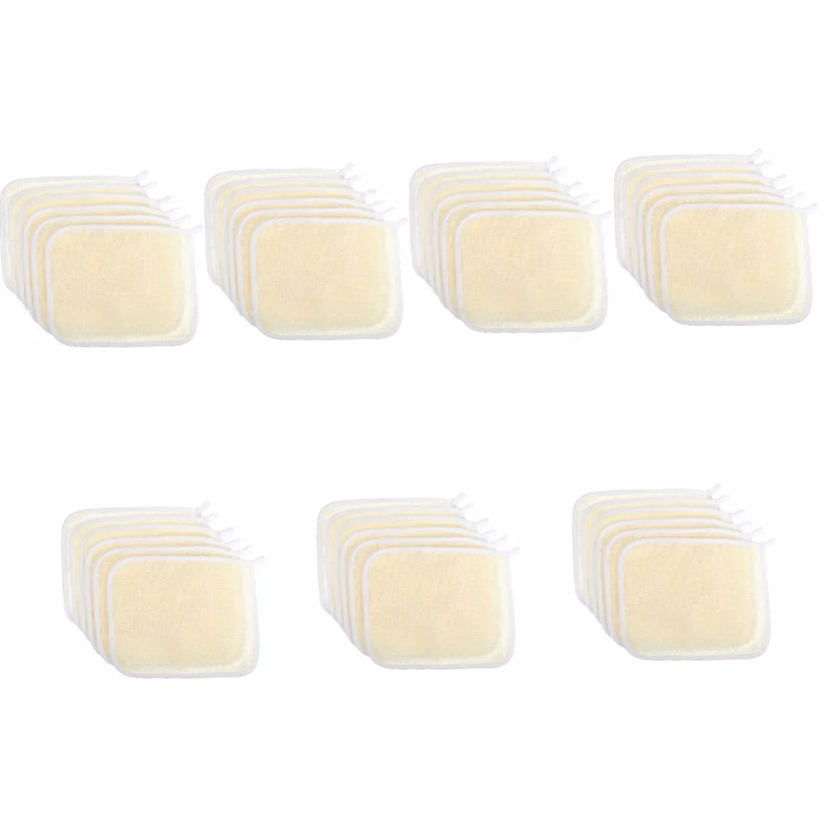 48 piezas de toallas de baño, esponja de limpieza, toallas de spa for el cuerpo, esponja de lavado corporal, esponja de ducha, toalla de lavado de cara, toalla de fregado de espalda, cepillo de ducha,