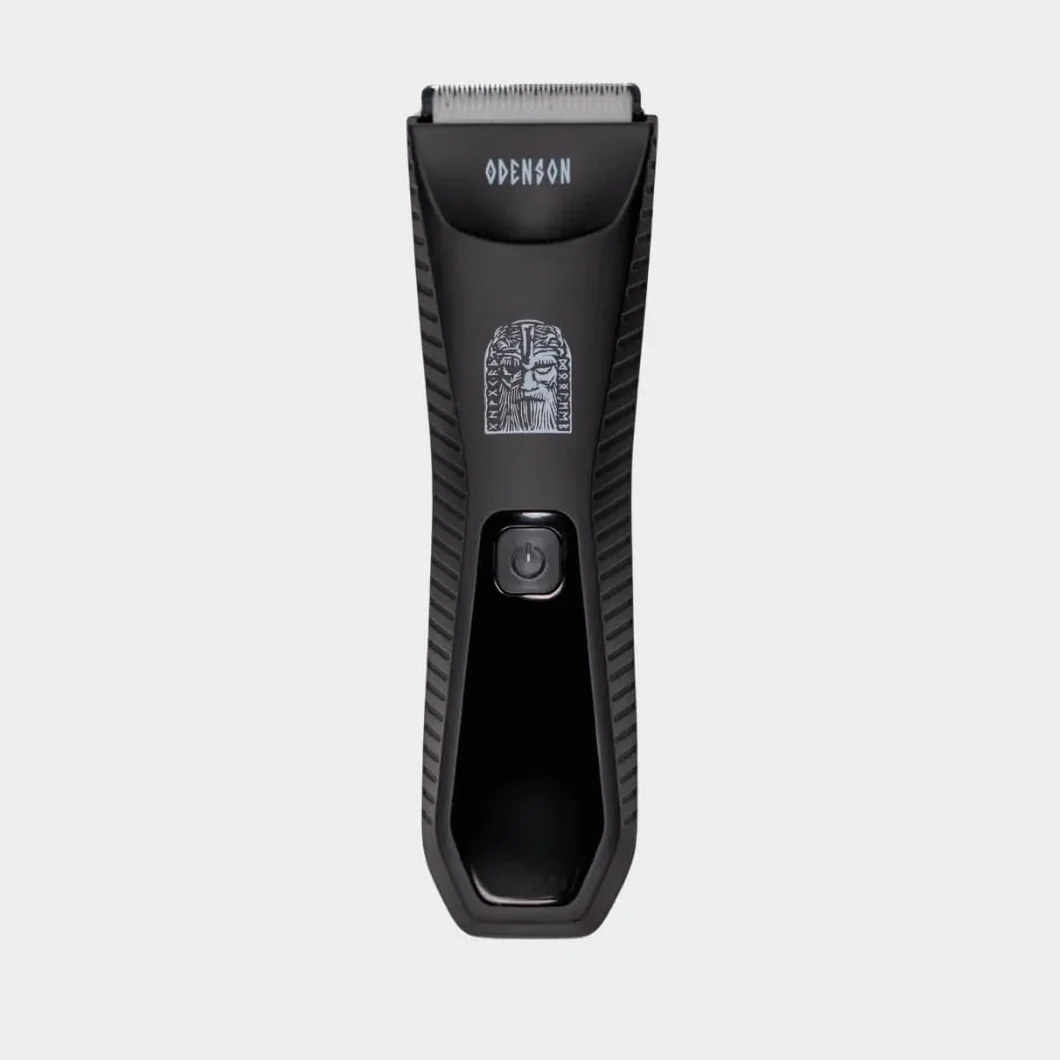 Odenson Cortapelos para barba y cuerpo impermeable inalámbrico recargable hombre afeitadora eléctrica