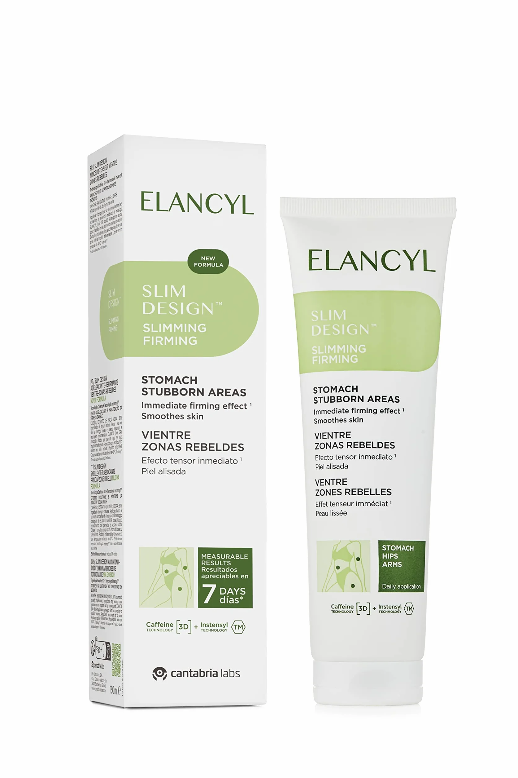 Cantabria Labs Elancyl Slim Design Reductor Tensor Gel anticelulítico tensor reafirmante reductor redensificante drenante 150 ml