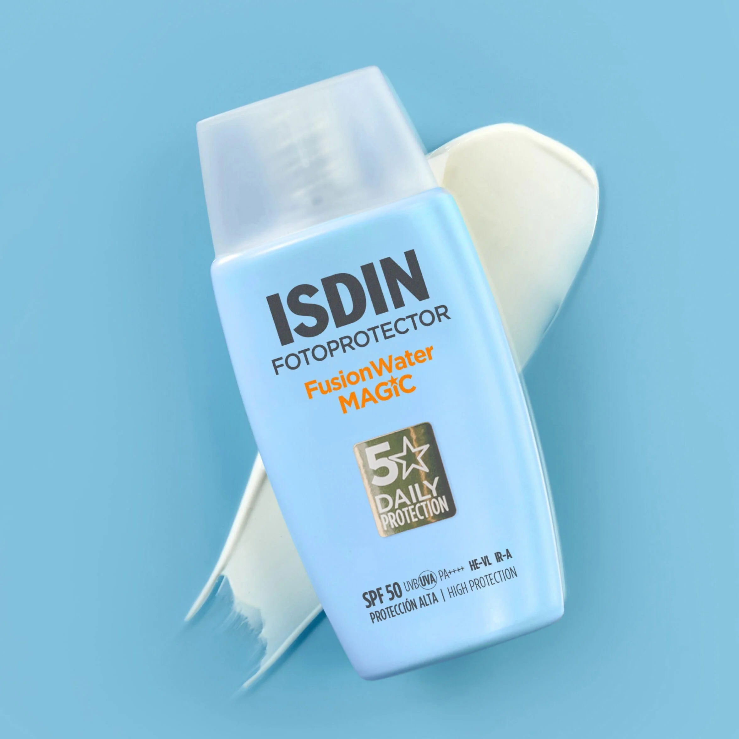 ISDIN Fotoprotección Fusion Water MAGIC SPF 50 Protector Solar Facial 50ml