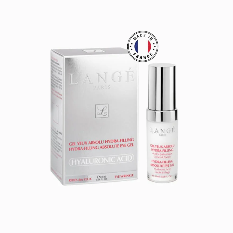 Lange Hydra-Filling Magic Eye Cream - Contorno de ojos nutrido, regenera y calma - Proporciona elasticidad y firmeza a la piel - Protege la piel contra efectos nocivos - Fórmula de ácido hialurónico