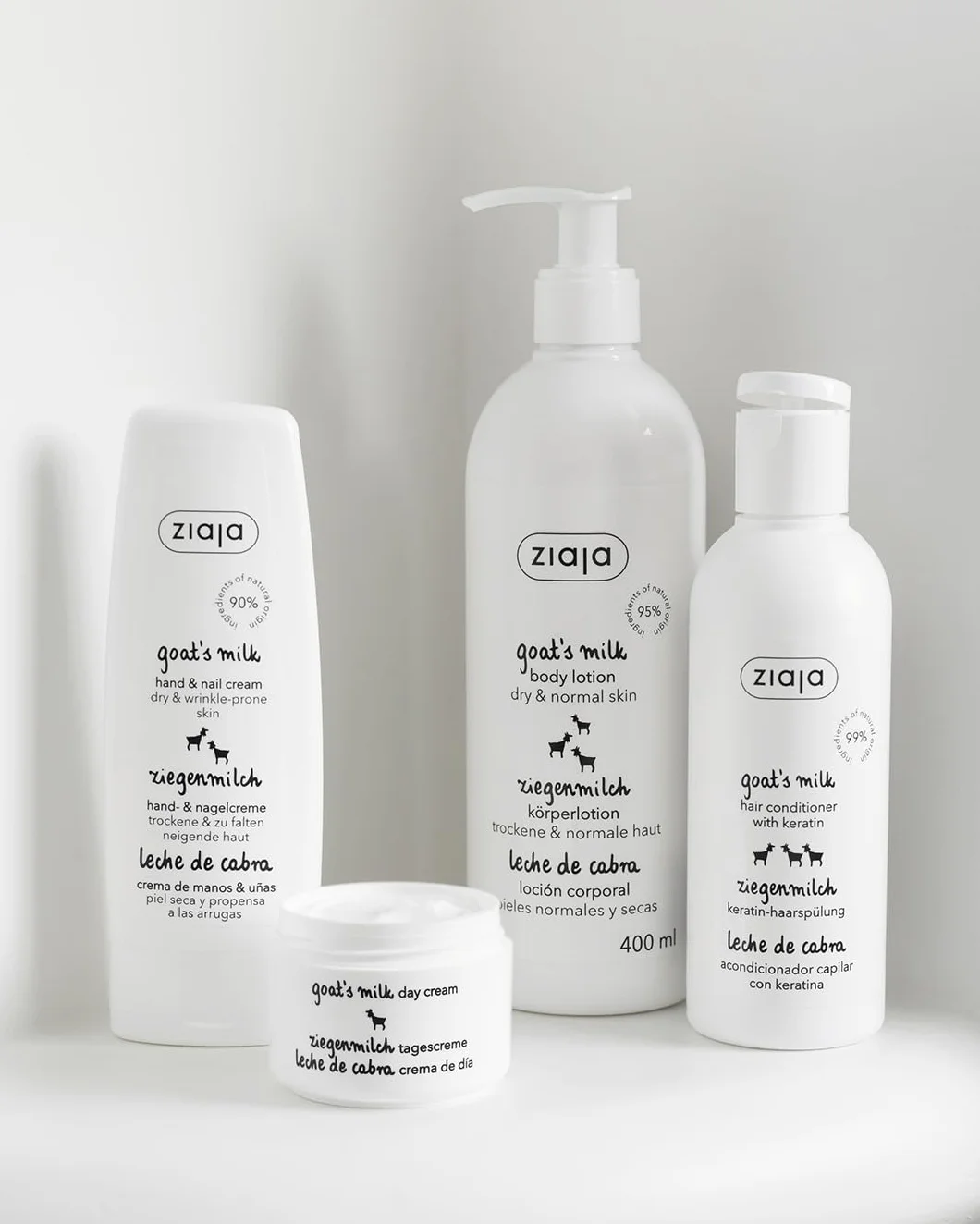 ZIAJA Goat Milk Body Lotion 400 ml