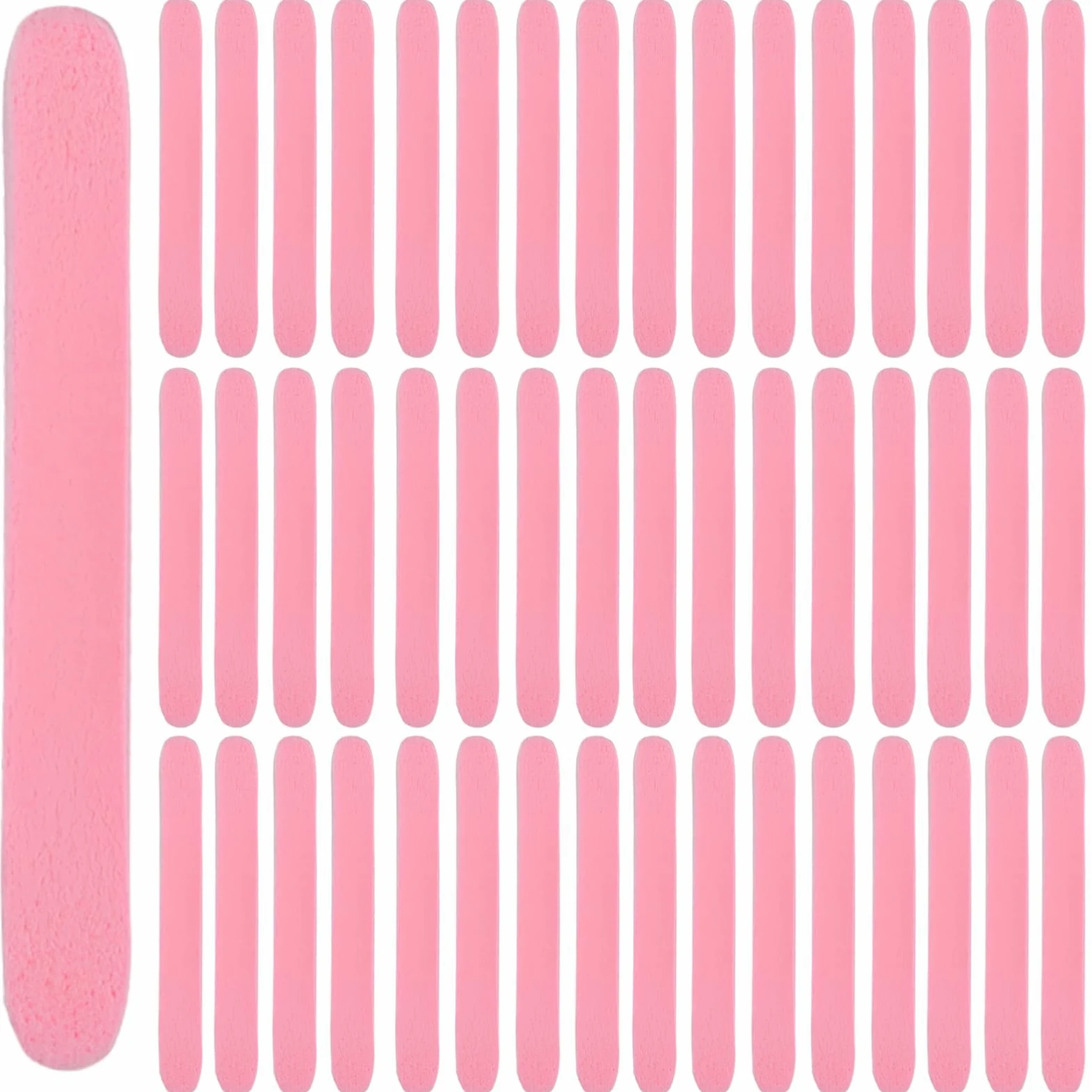 360 esponjas faciales comprimidas, esponjas de maquillaje suaves de PVA para el cuidado diario de la piel y la aplicación, rosa, ampliable a 3.1 pulgadas, forma redonda, ideal para viajes y uso