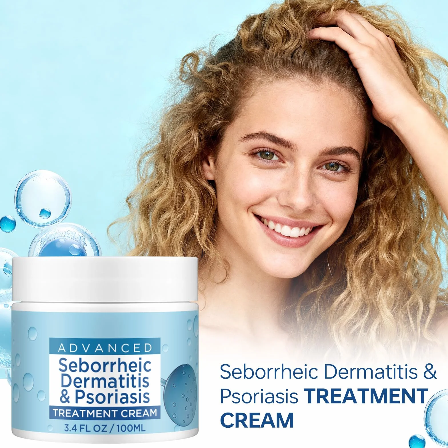 Crema Barba Dermatitis Hidratante Natural Lumaqo 1 PCS