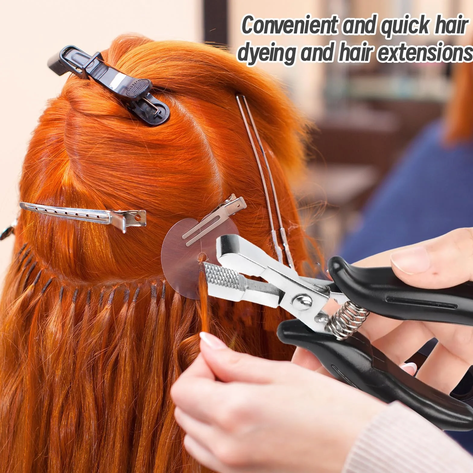 Alicates de unión para quitar extensiones de cabello profesional