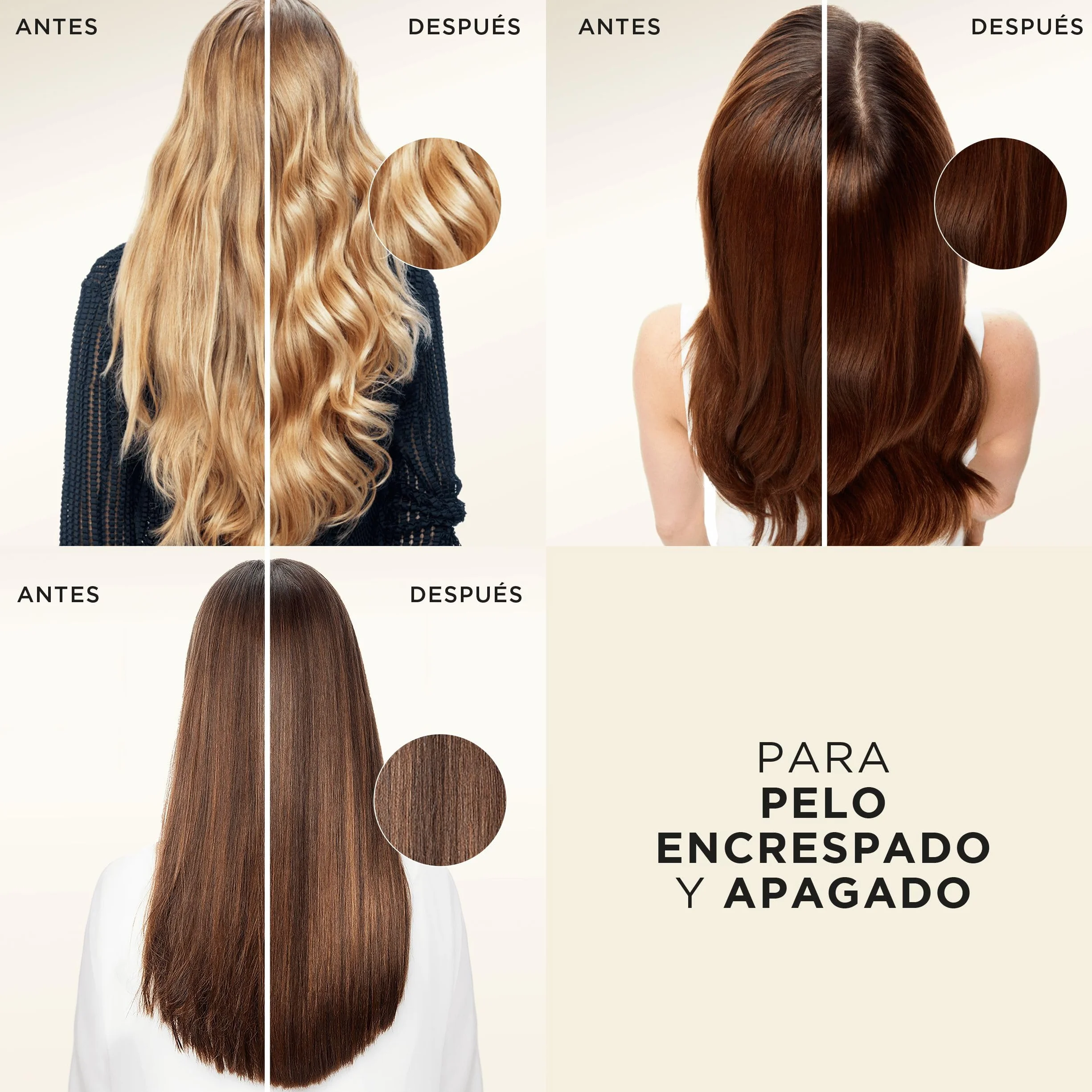Pantene Pro-V Suave Y Liso Champú 1000ml Y Acondicionador 800ml Con Dispensador