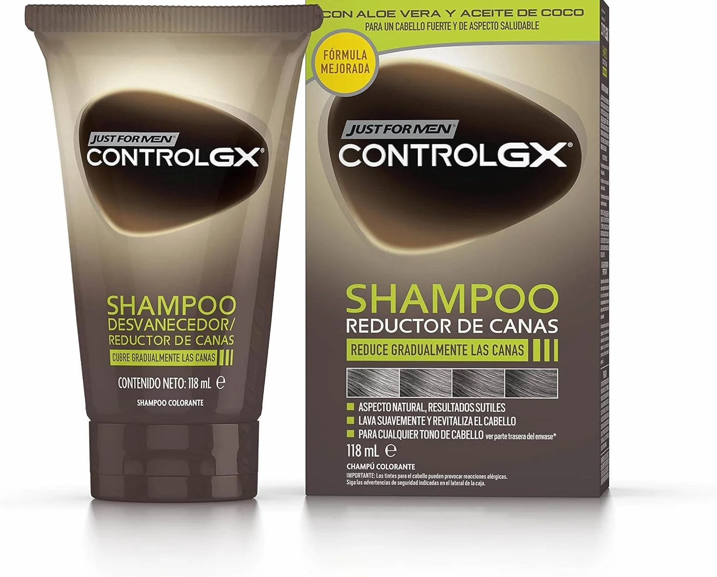 Just For Men Control GX Champú Reductor de Canas 118ml