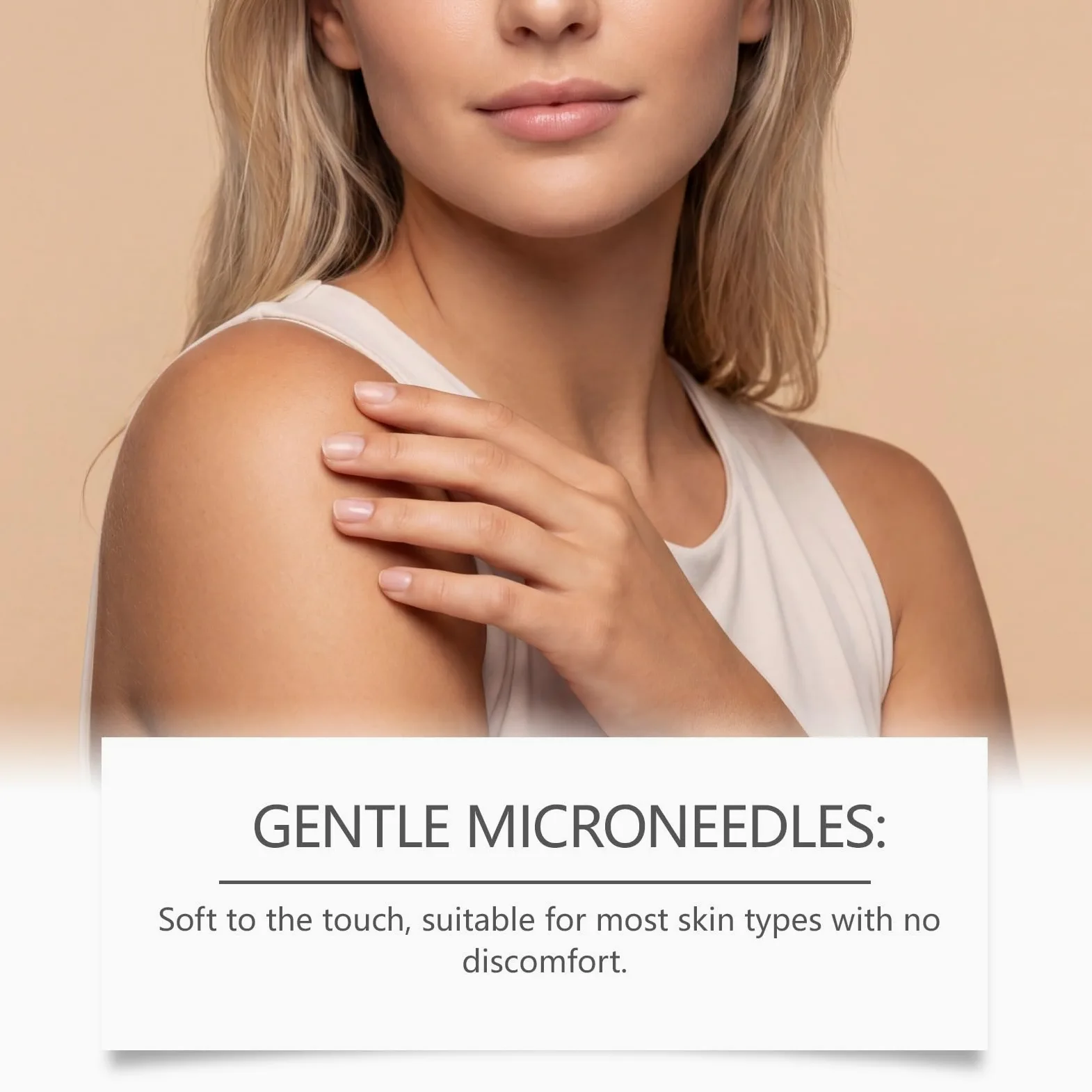 Parche autobronceador en Microneedles, pegatinas de bronceado sin sol para obtener una piel oscura y uniforme, parche de bronceado práctico para usar en casa para el cuidado de la piel