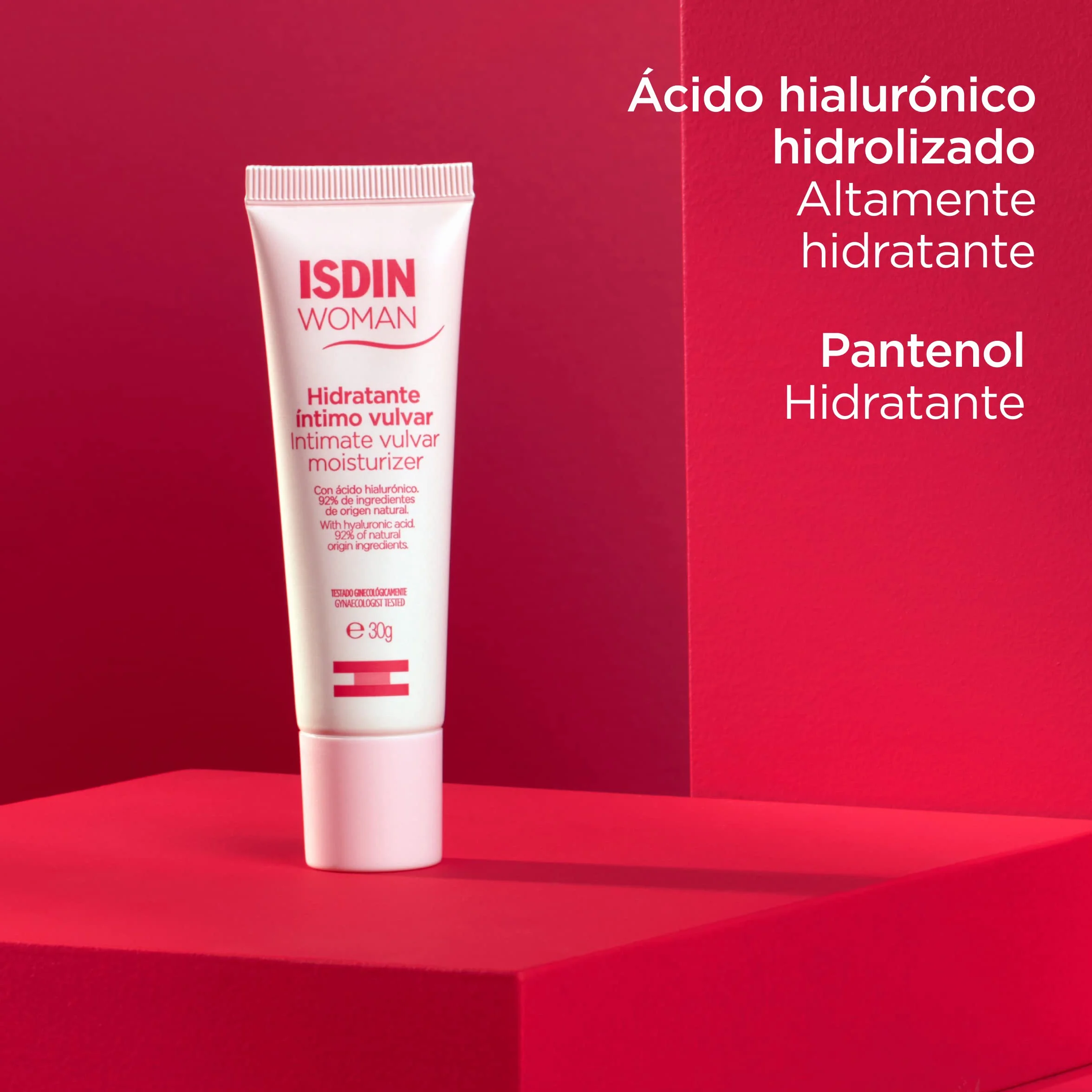 ISDIN Woman Hidrante Vulvar, Sin fragancia, Sin Color, 30 g