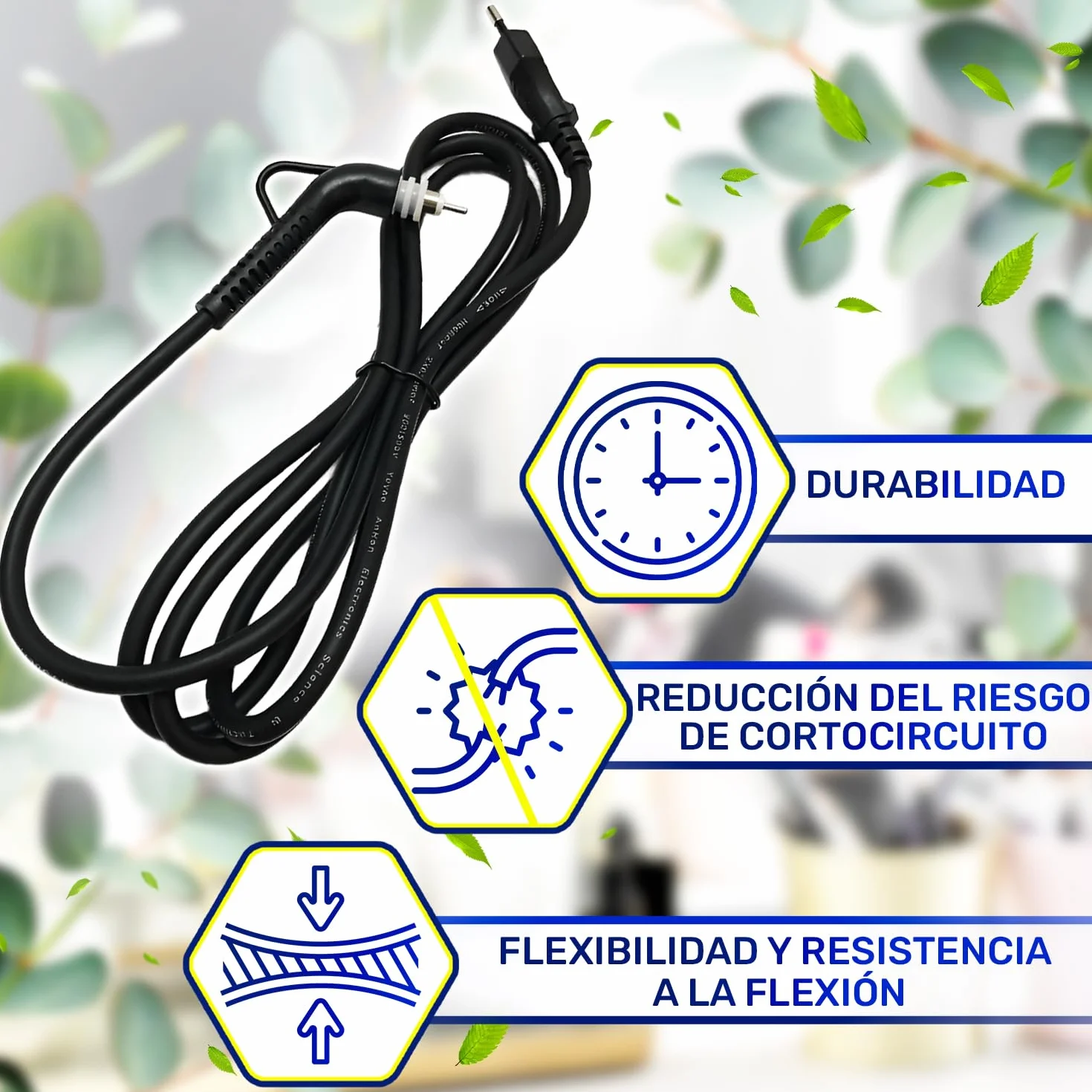 Cable Plancha Pelo Rowenta Express Style SF1810C0 SF1810F0 SF1815F0 SF1920F0